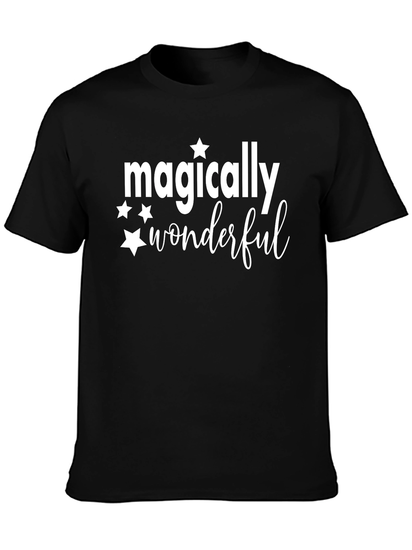 Magically Wonderful Graphic Tee - Black T-Shirt