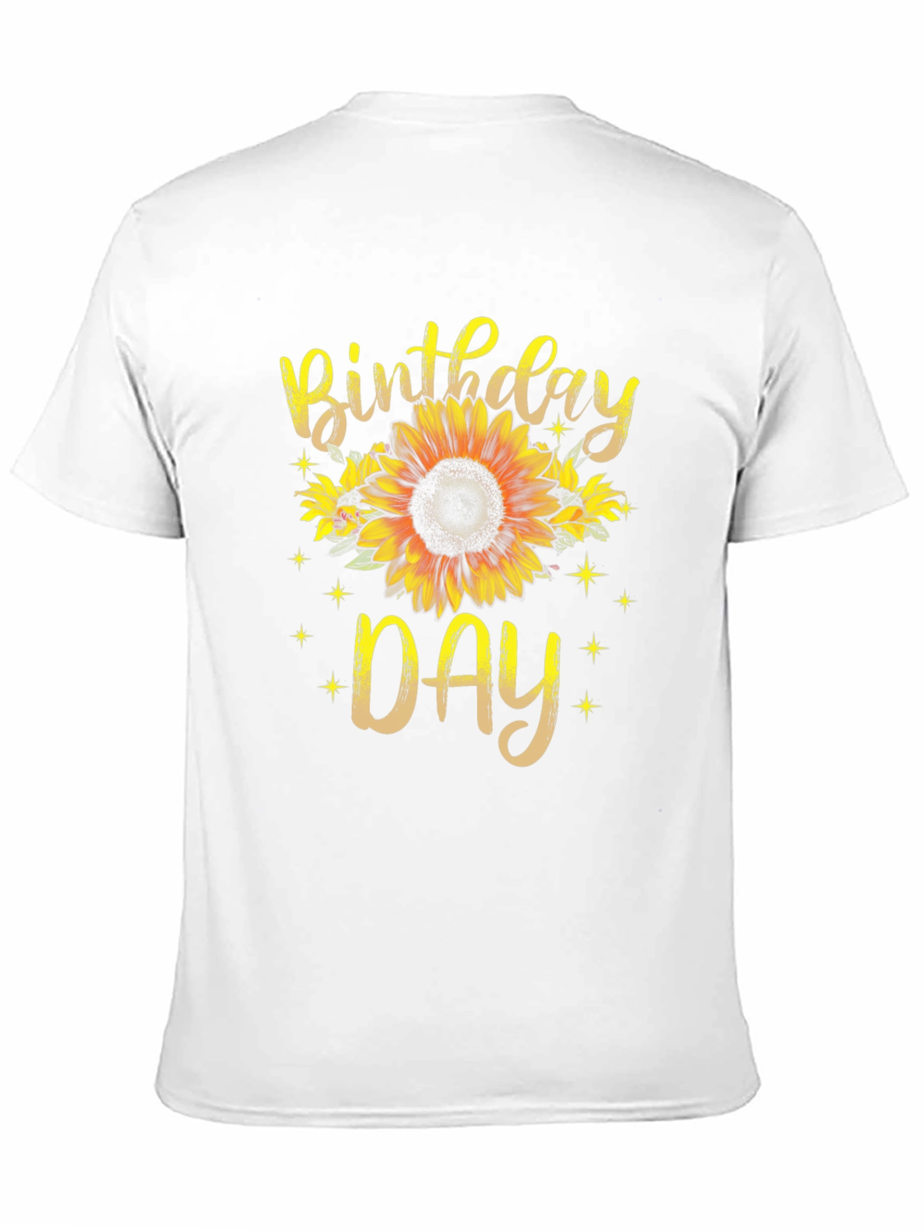 Birthday Sunflower Graphic Tee