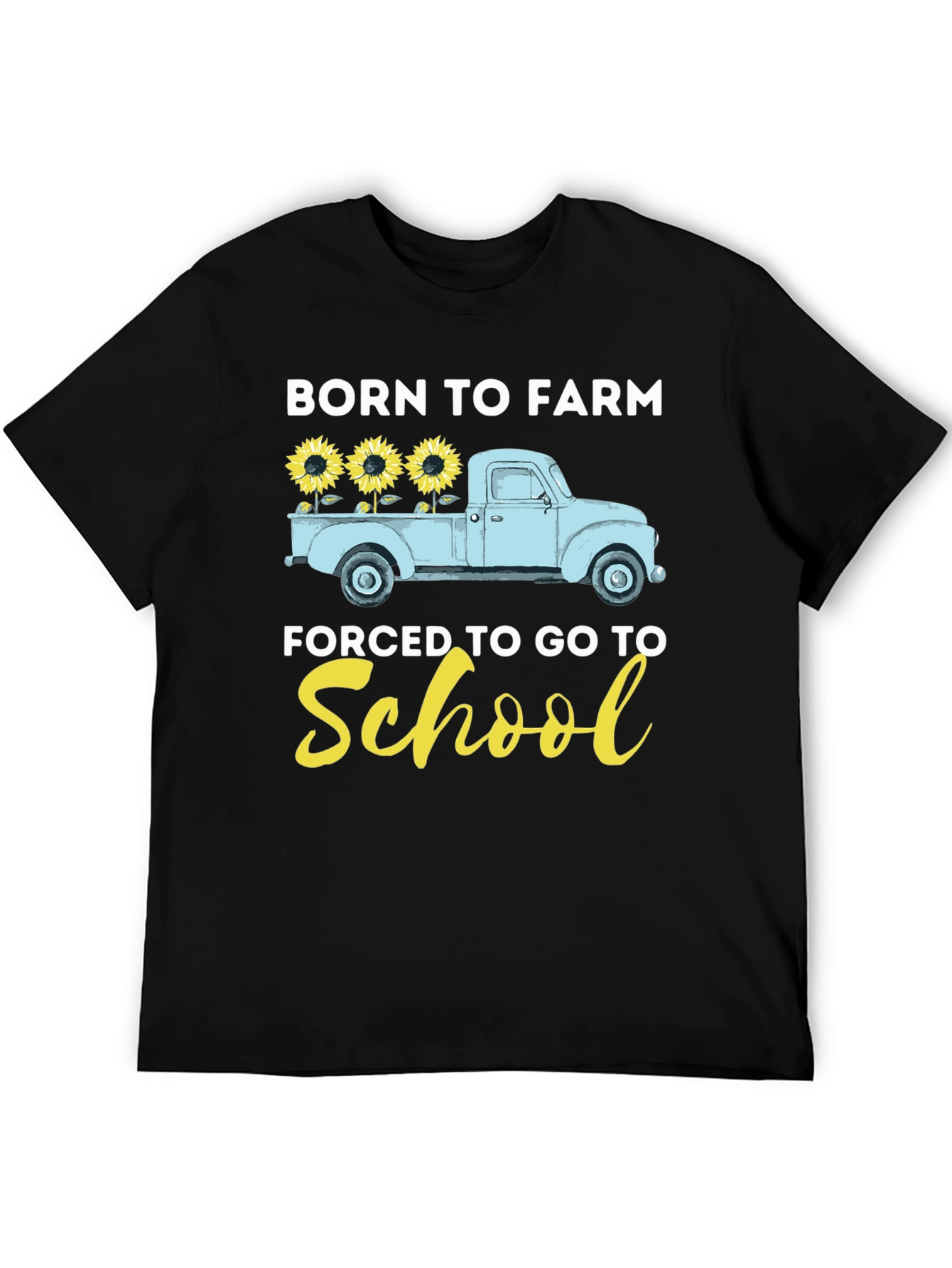 Born to Farm Truck Graphic T-Shirt