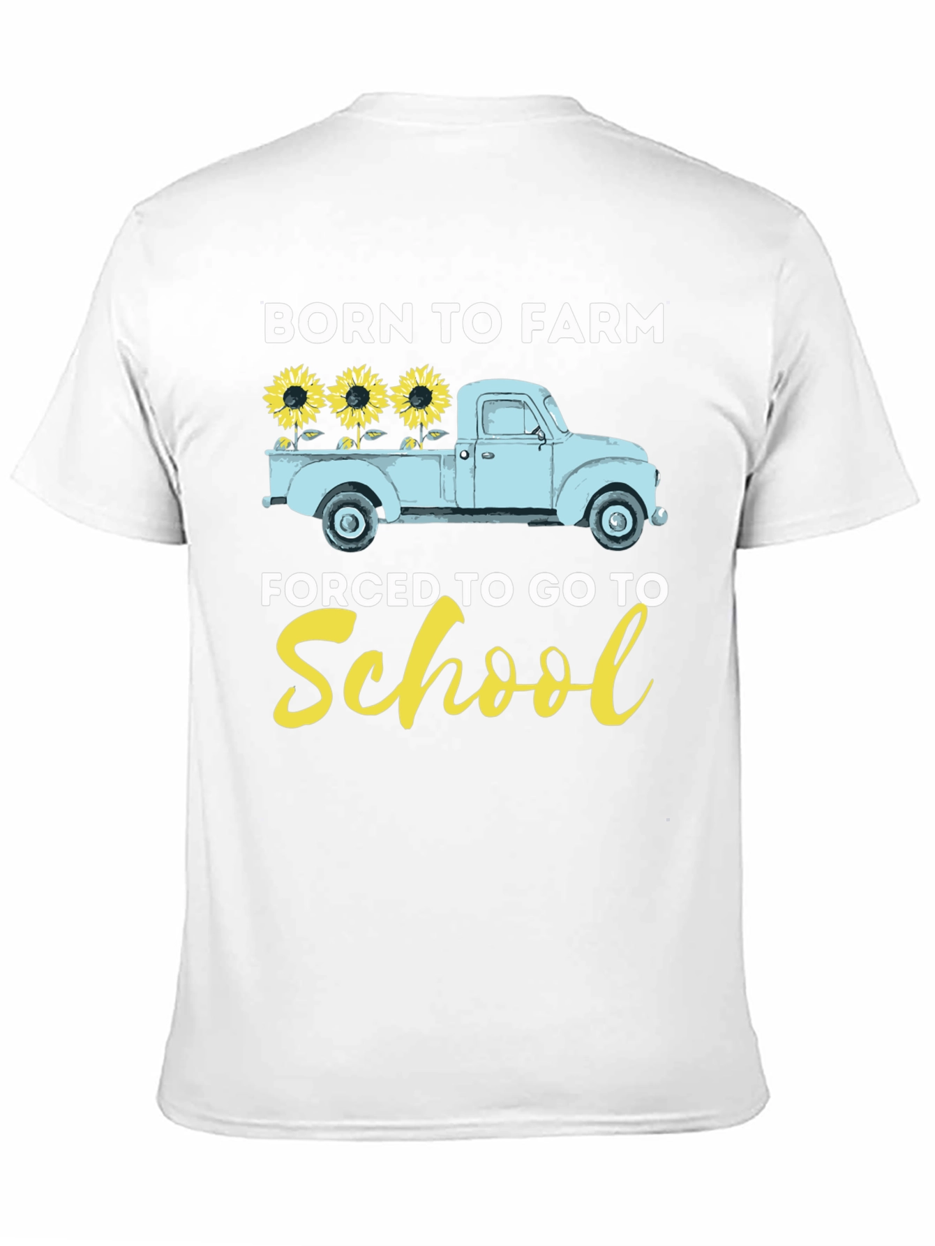 Born to Farm Truck Graphic T-Shirt