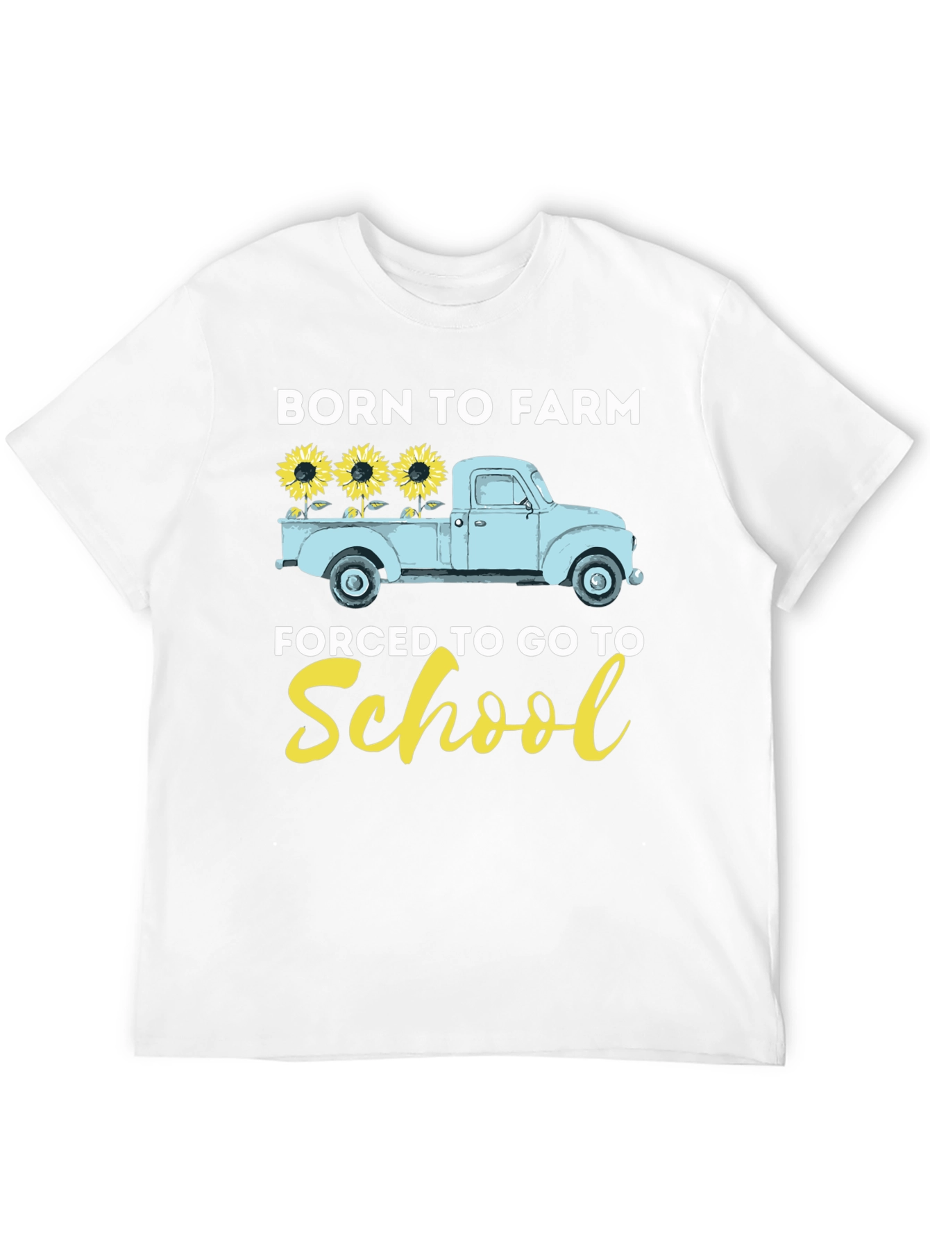 Born to Farm Truck Graphic T-Shirt