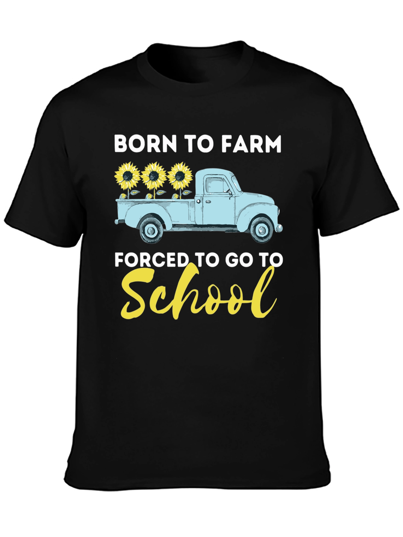 Born to Farm Truck Graphic T-Shirt