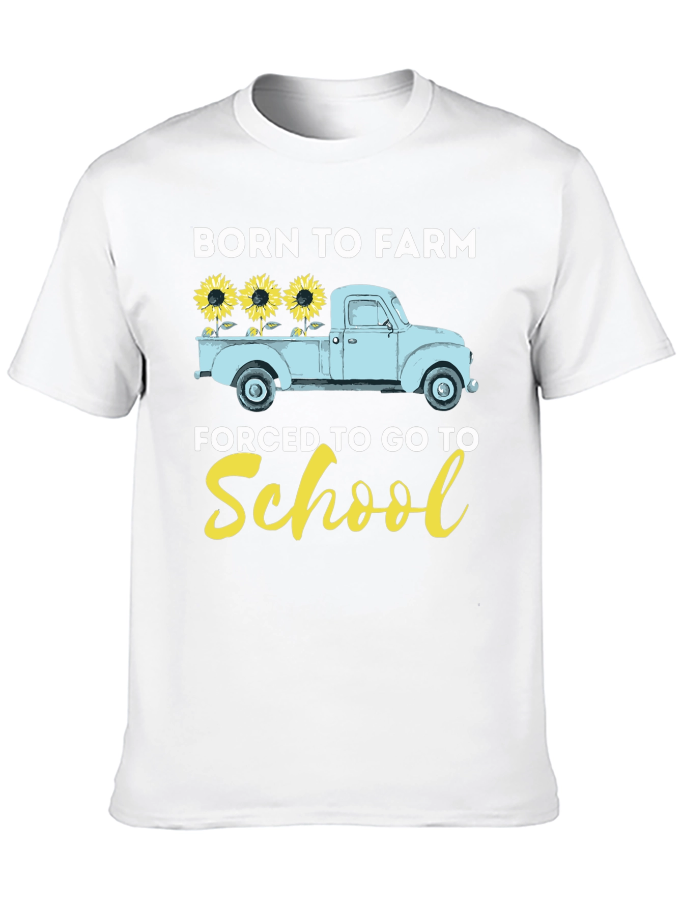 Born to Farm Truck Graphic T-Shirt
