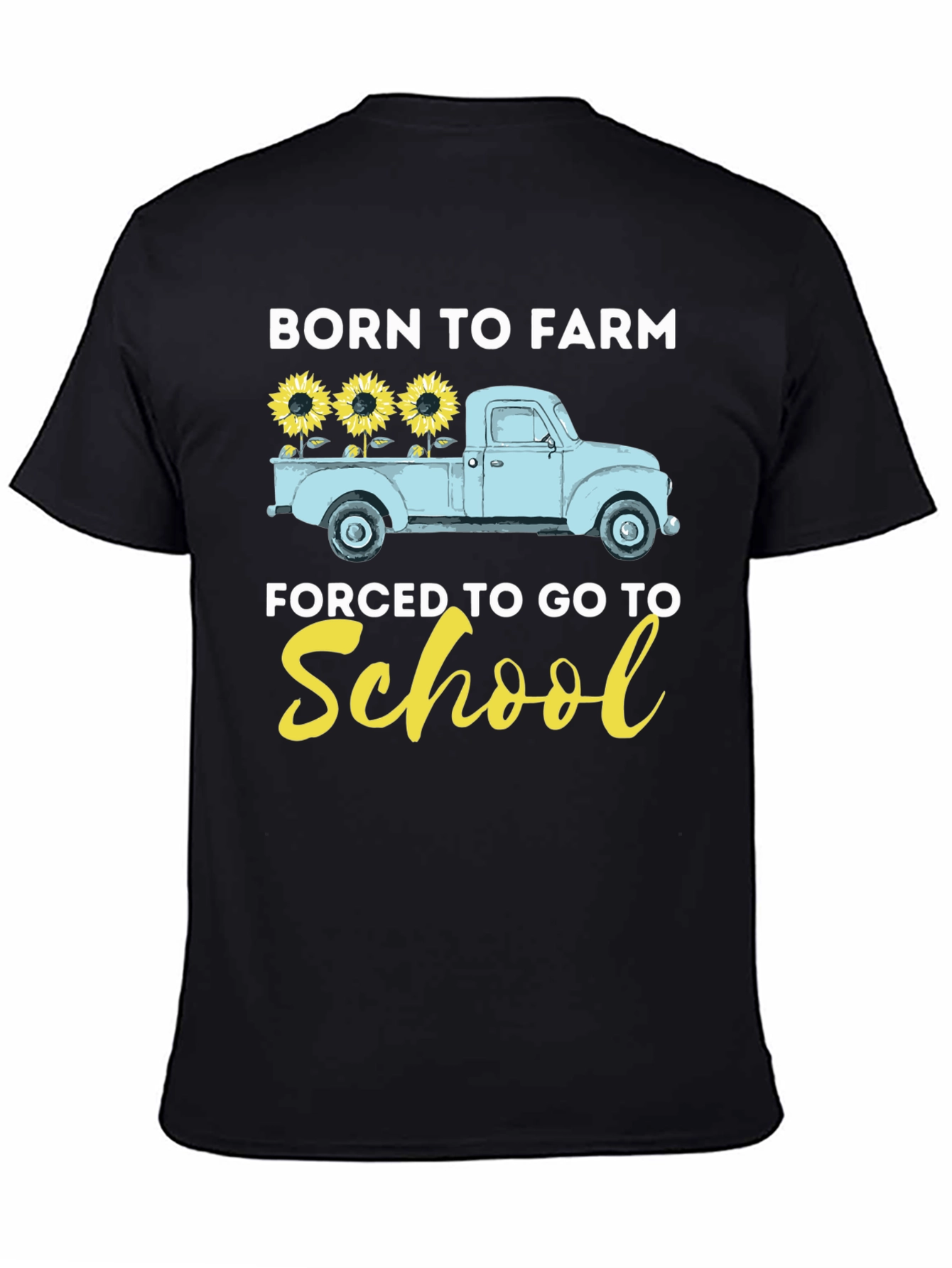 Born to Farm Truck Graphic T-Shirt