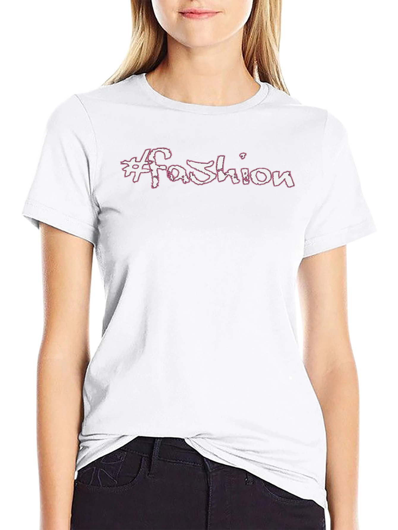 Trendy #Fashion Black T-Shirt