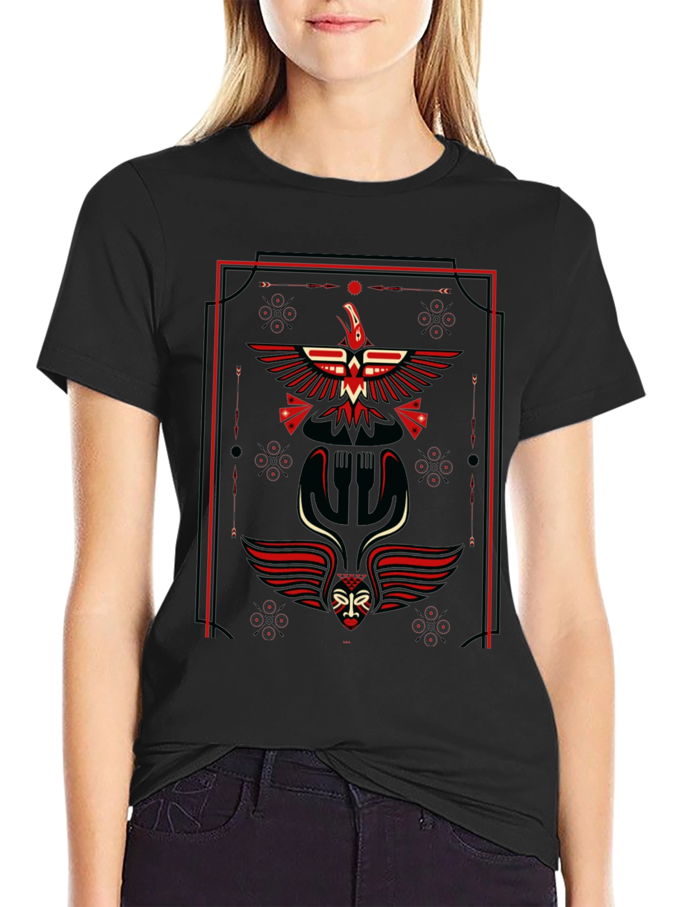 Tribal Totem Graphic Tee