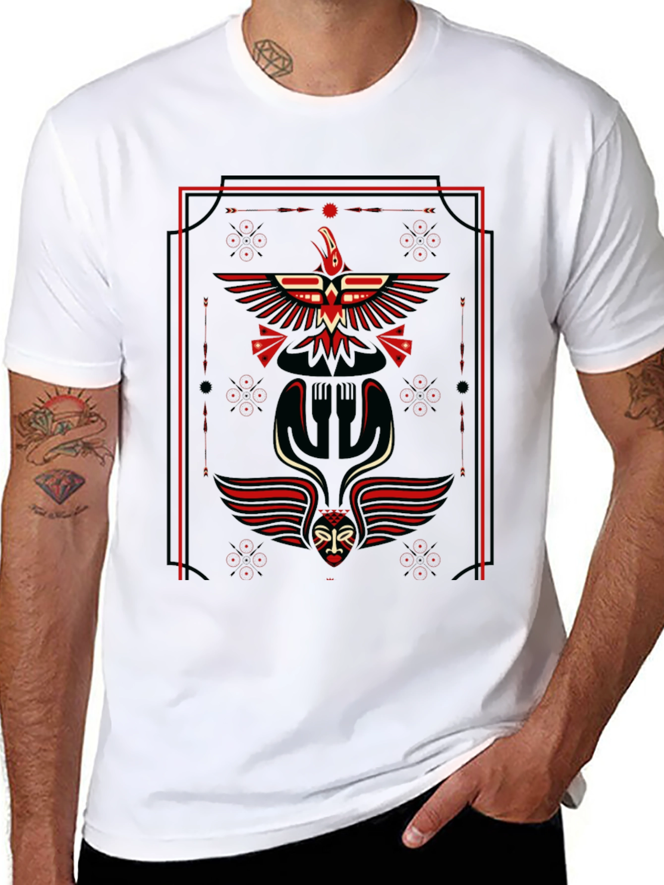 Tribal Totem Graphic Tee