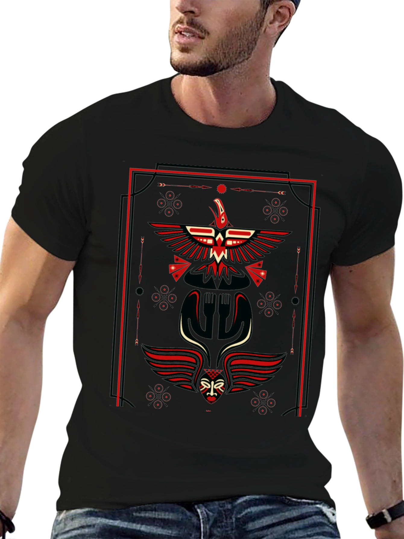 Tribal Totem Graphic Tee