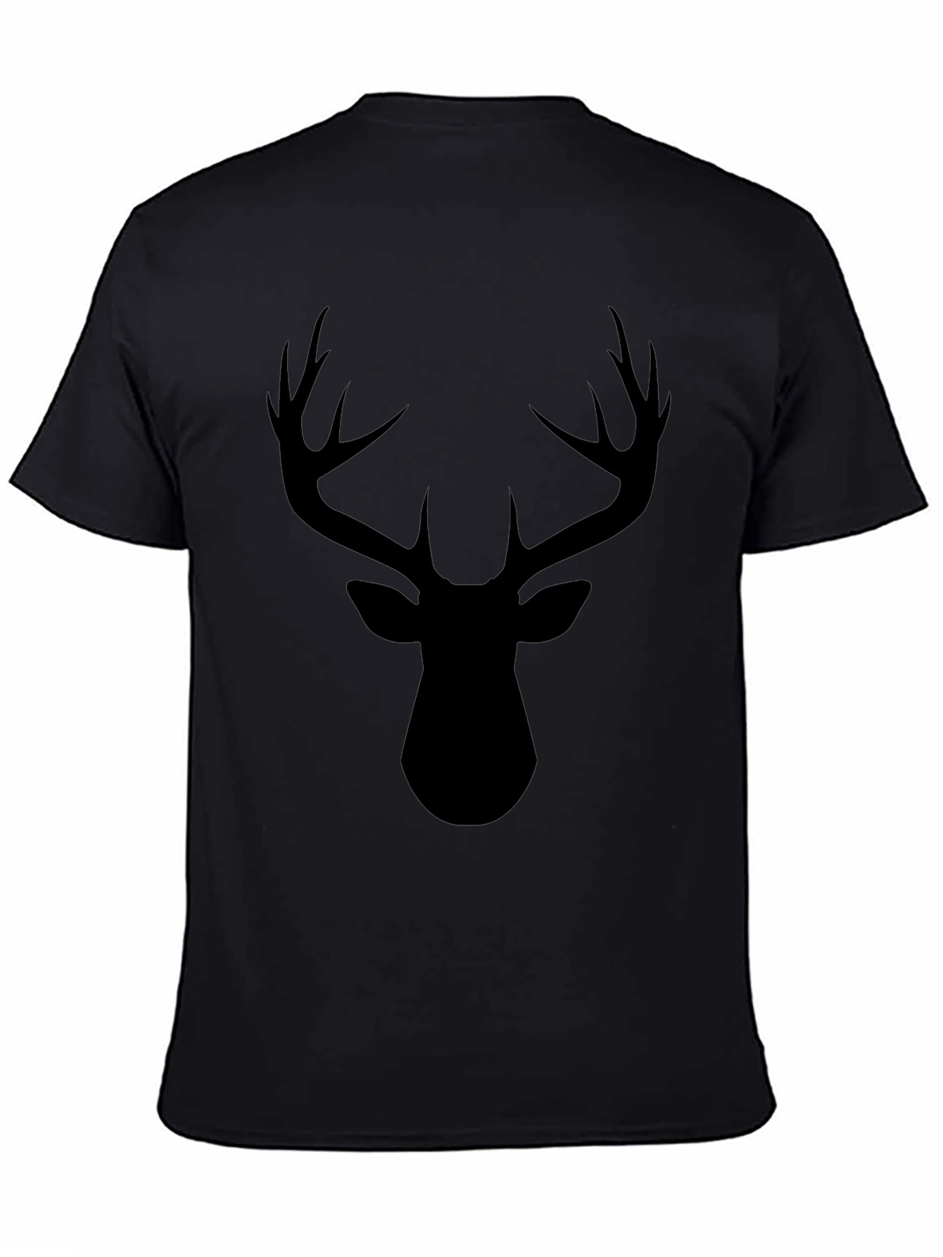 Black Deer Silhouette T-Shirt