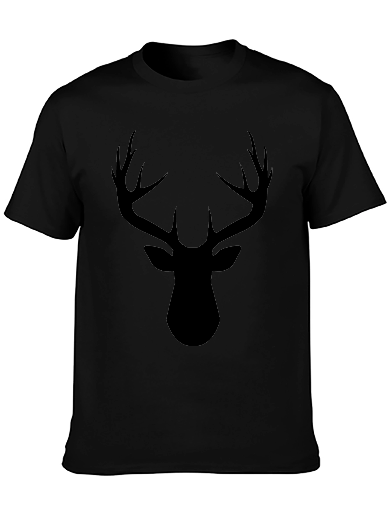 Black Deer Silhouette T-Shirt