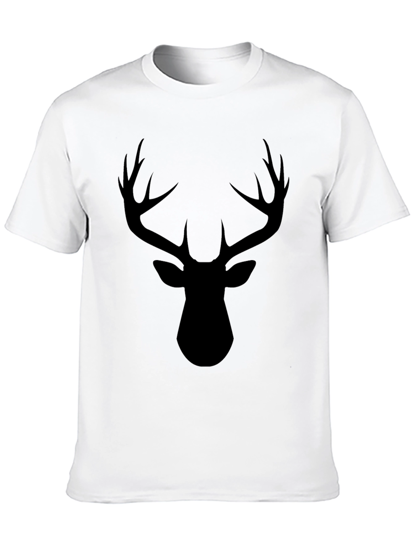 Black Deer Silhouette T-Shirt