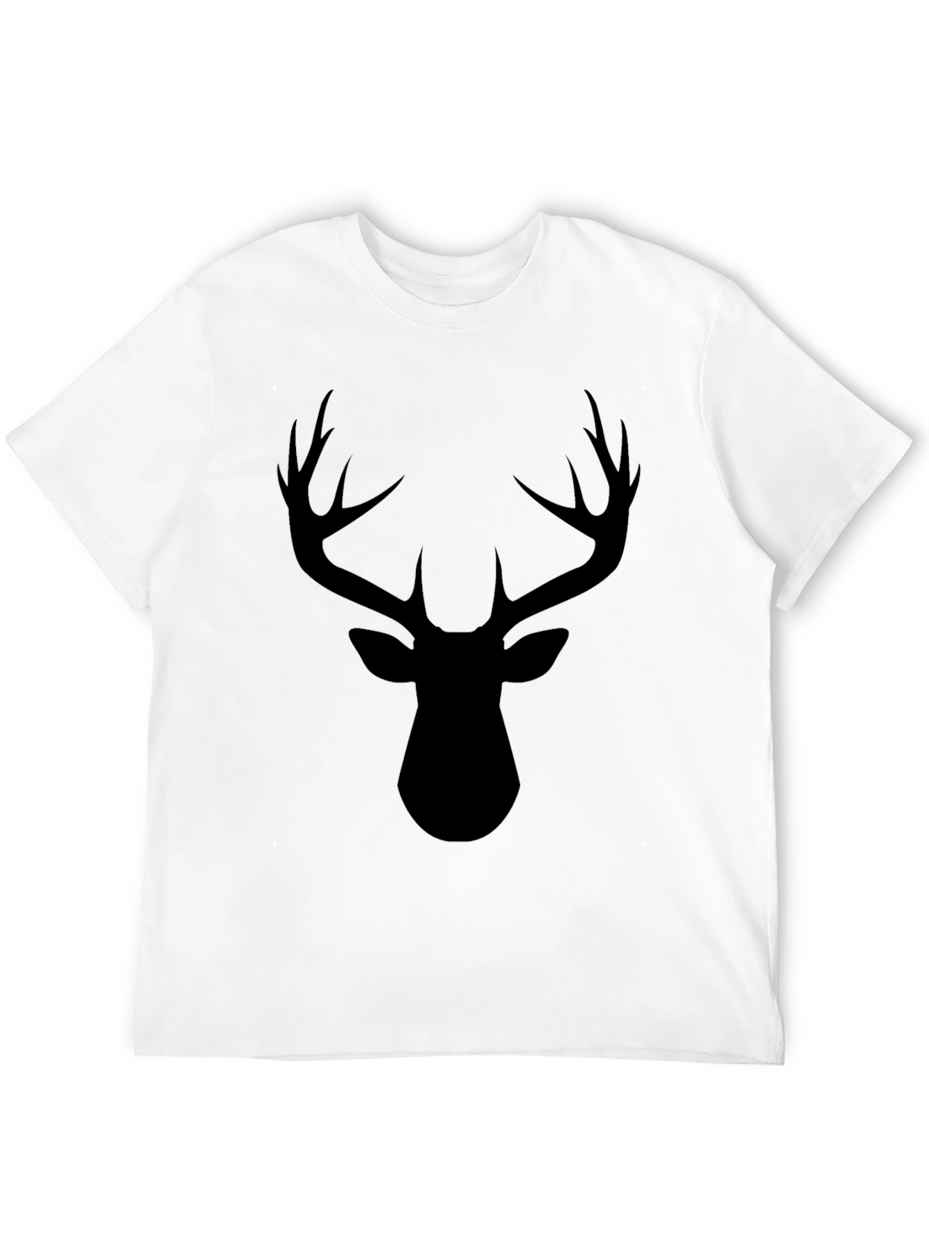Black Deer Silhouette T-Shirt