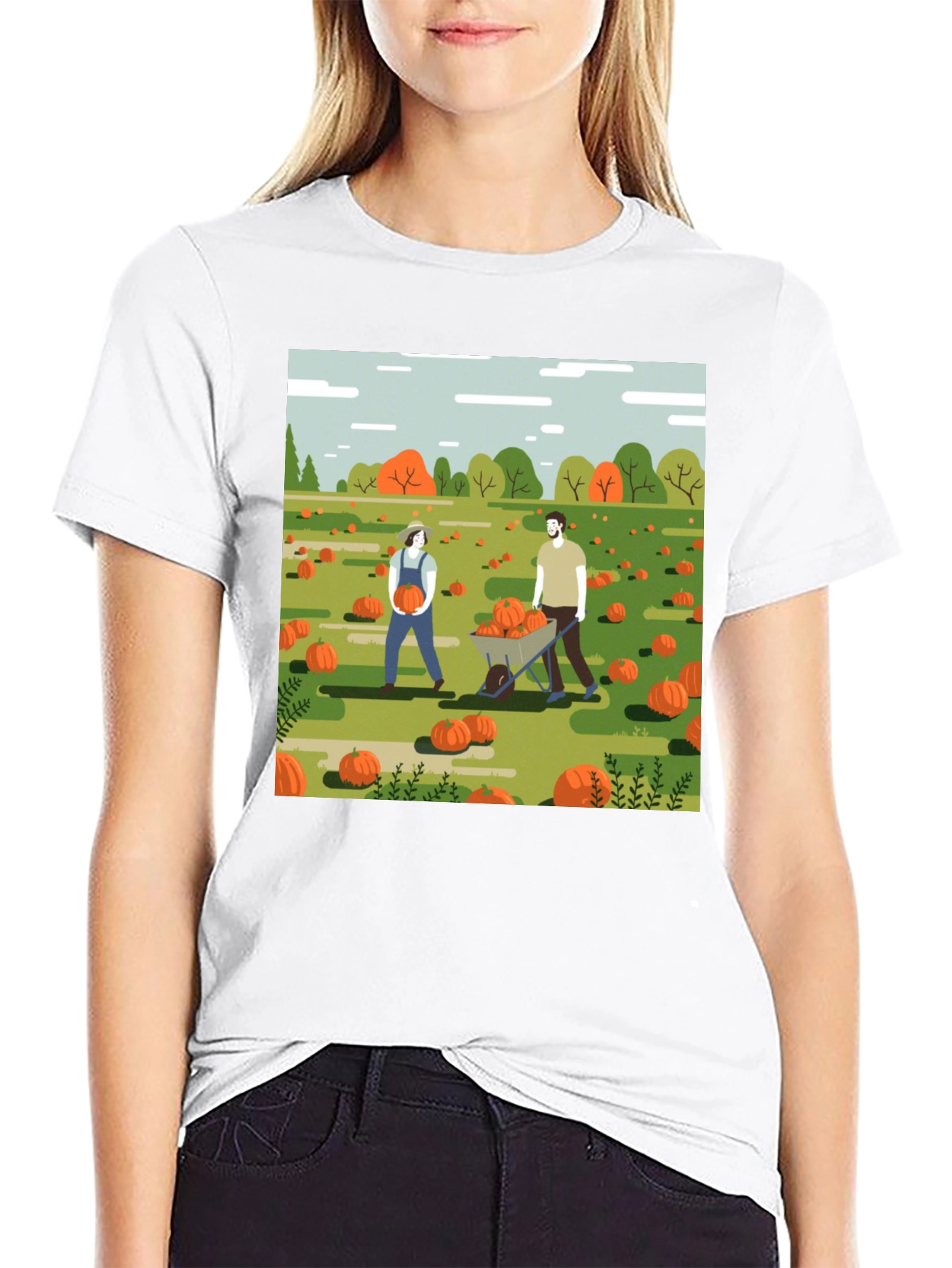 Harvest Pumpkin Graphic Tee