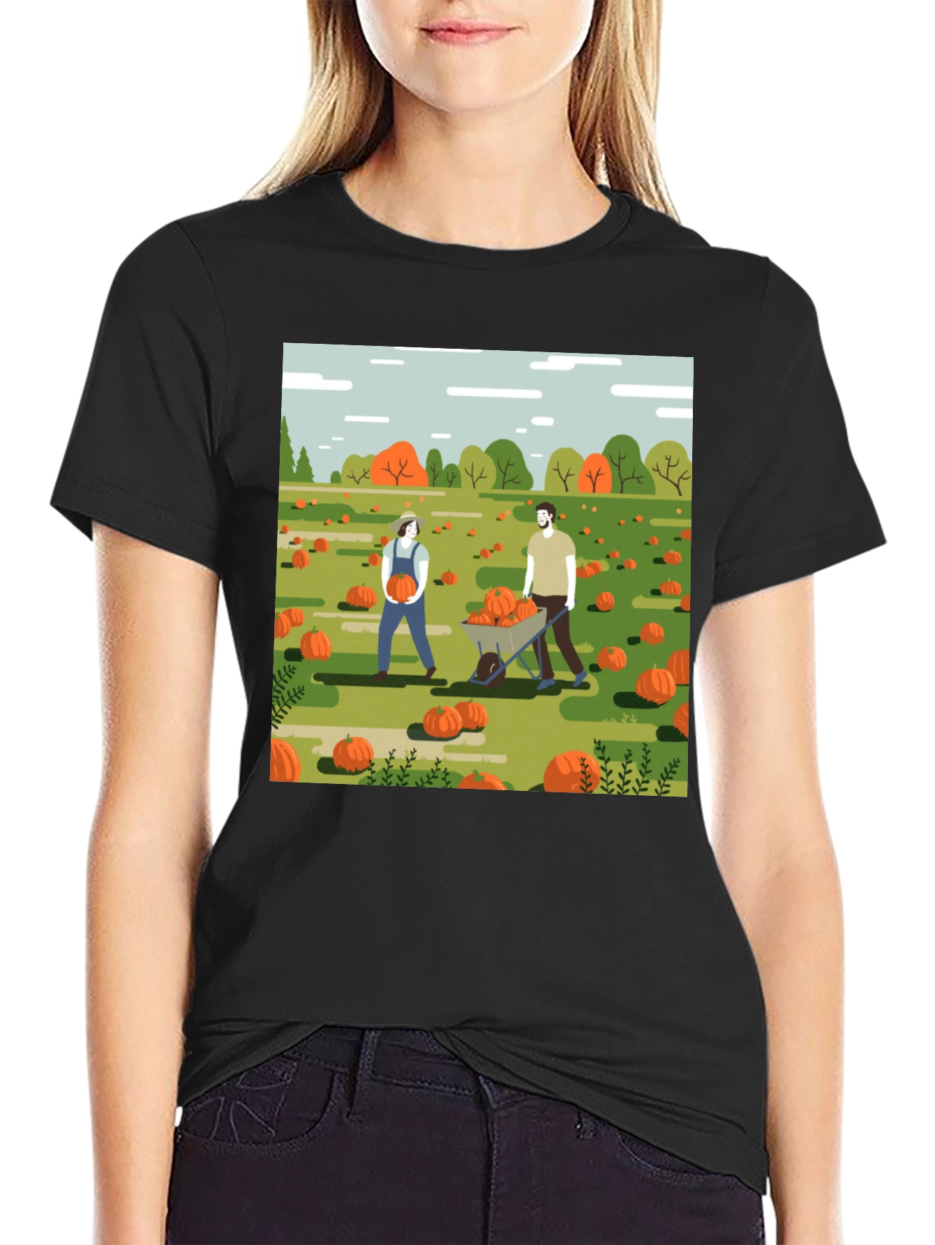 Harvest Pumpkin Graphic Tee