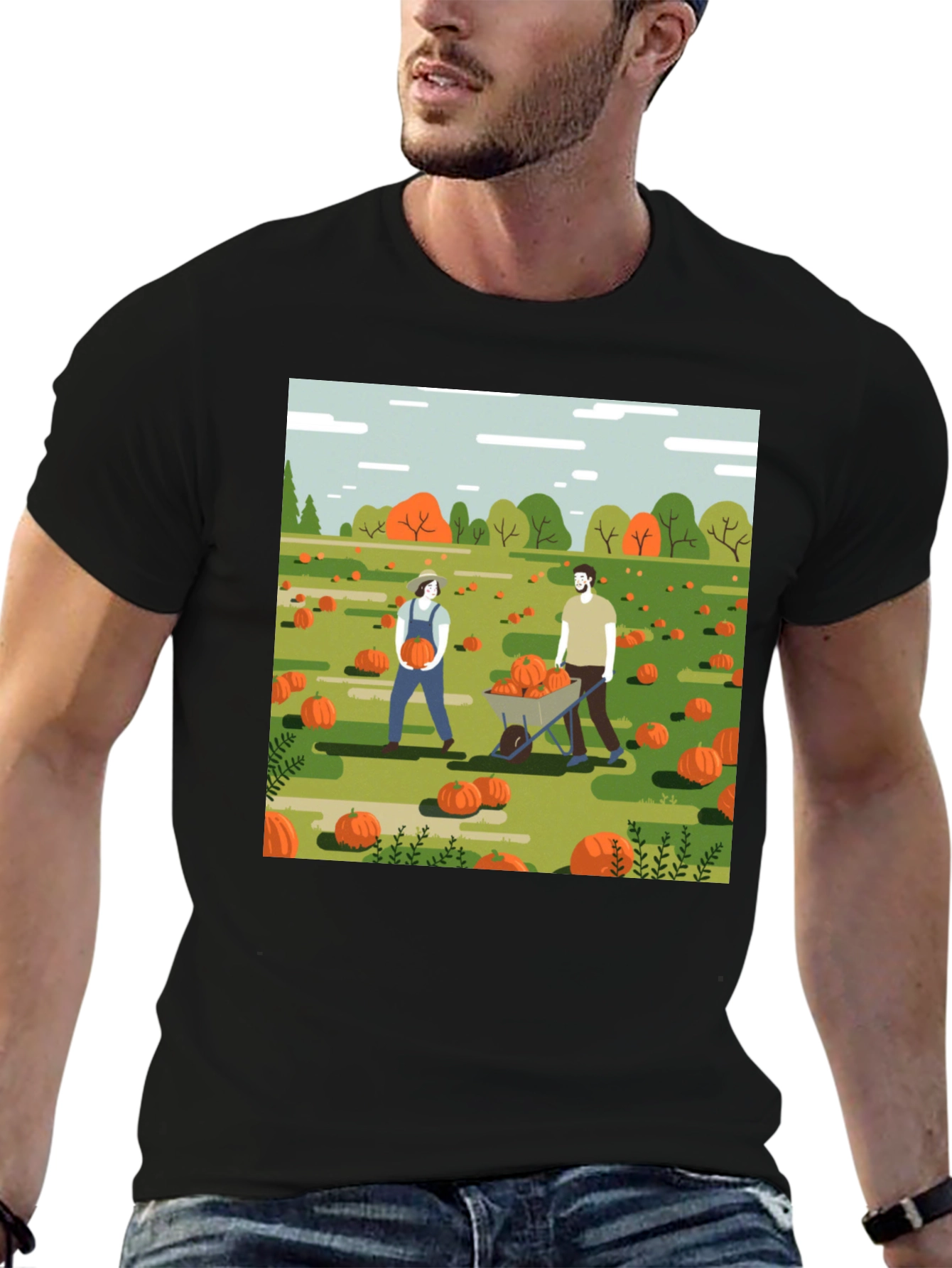 Harvest Pumpkin Graphic Tee