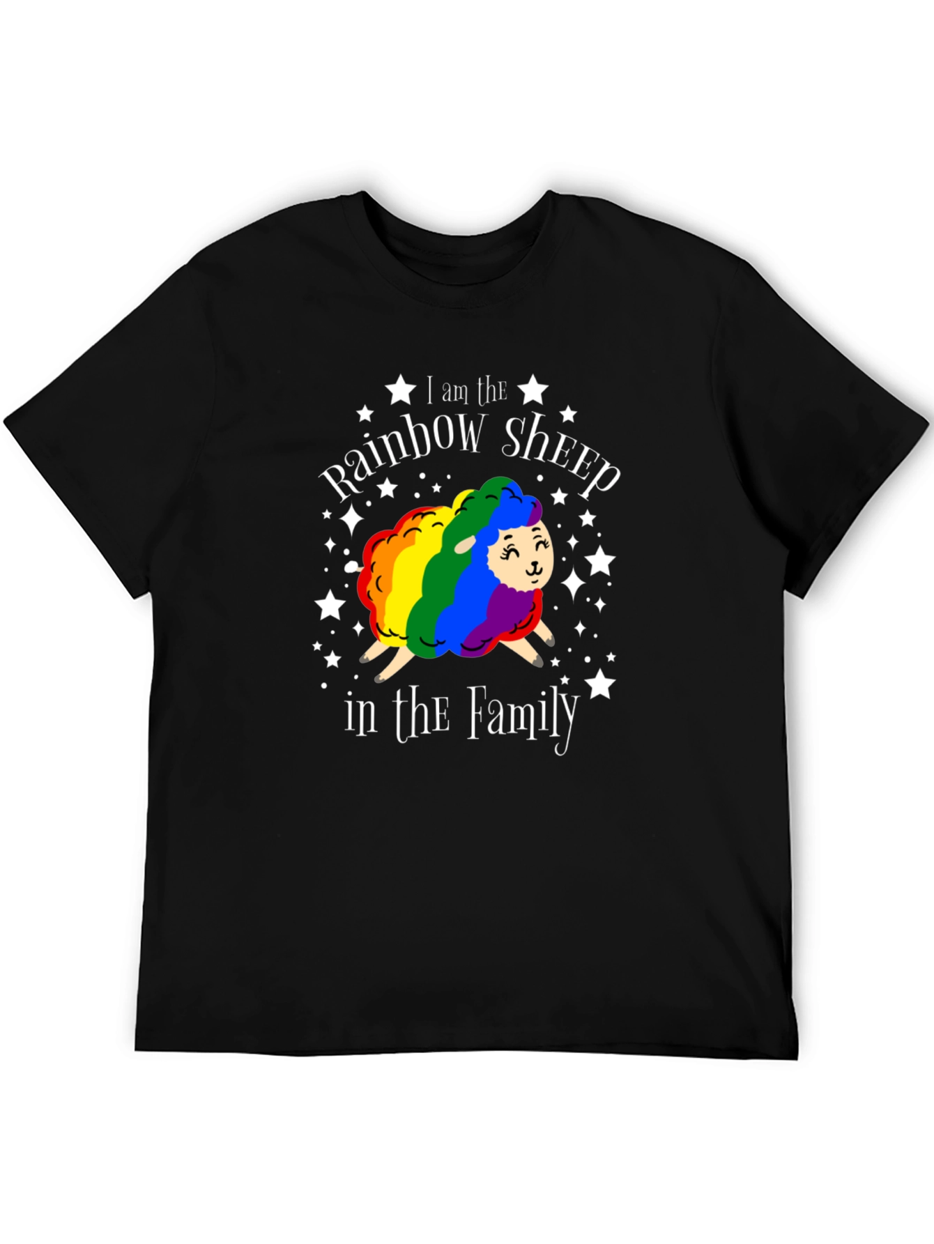 Rainbow Sheep LGBTQ+ Pride T-Shirt