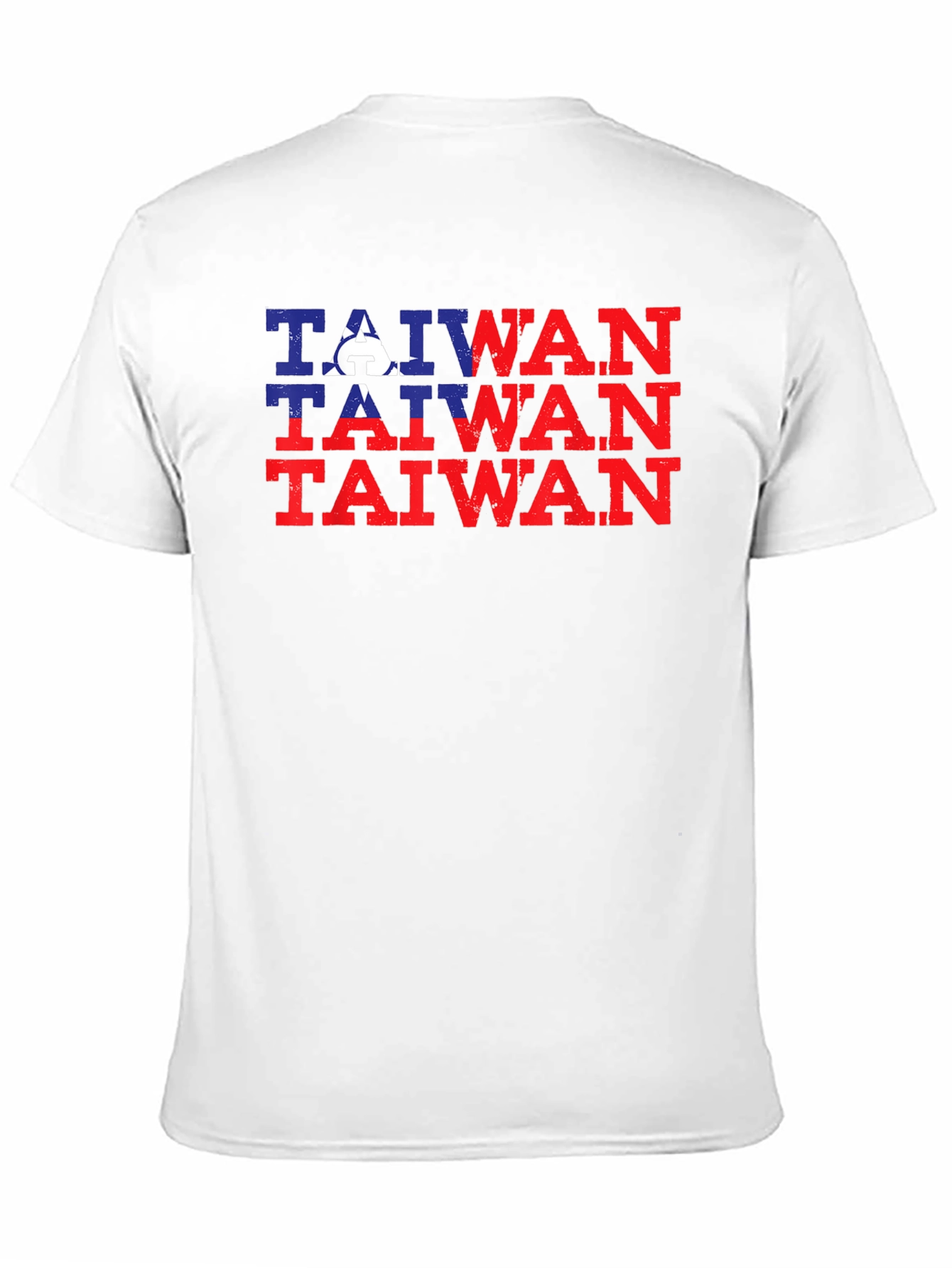 Taiwan Flag T-Shirt - Distressed Patriotic Tee