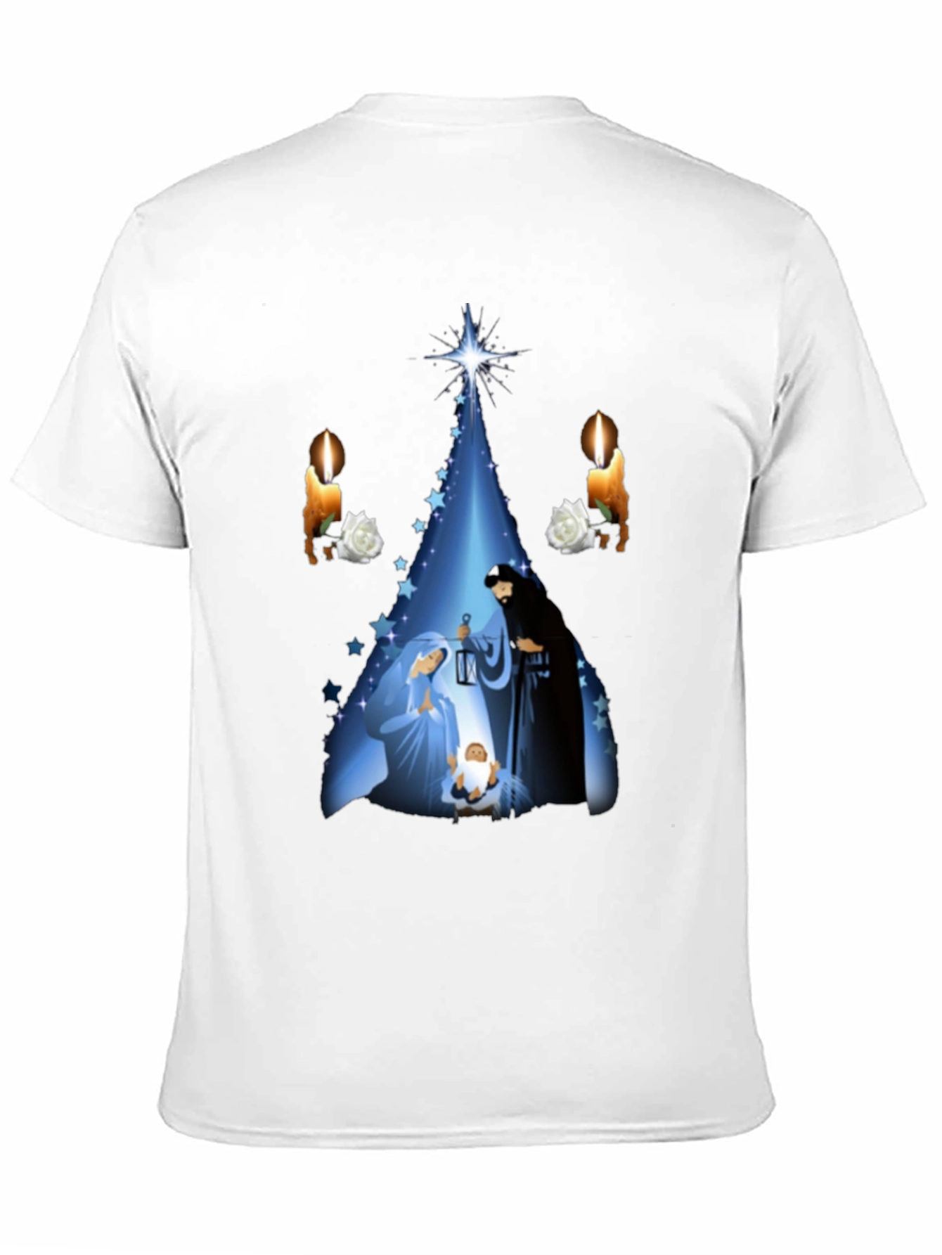Nativity Scene Graphic T-Shirt