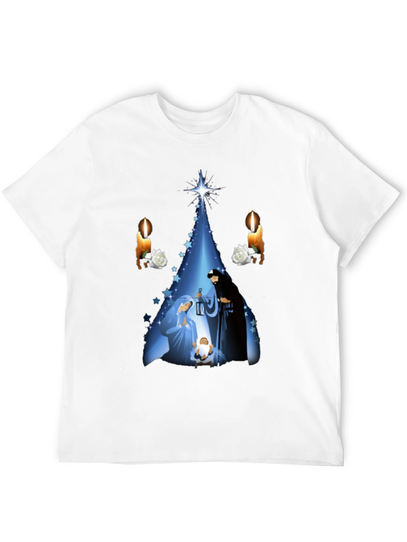Nativity Scene Graphic T-Shirt