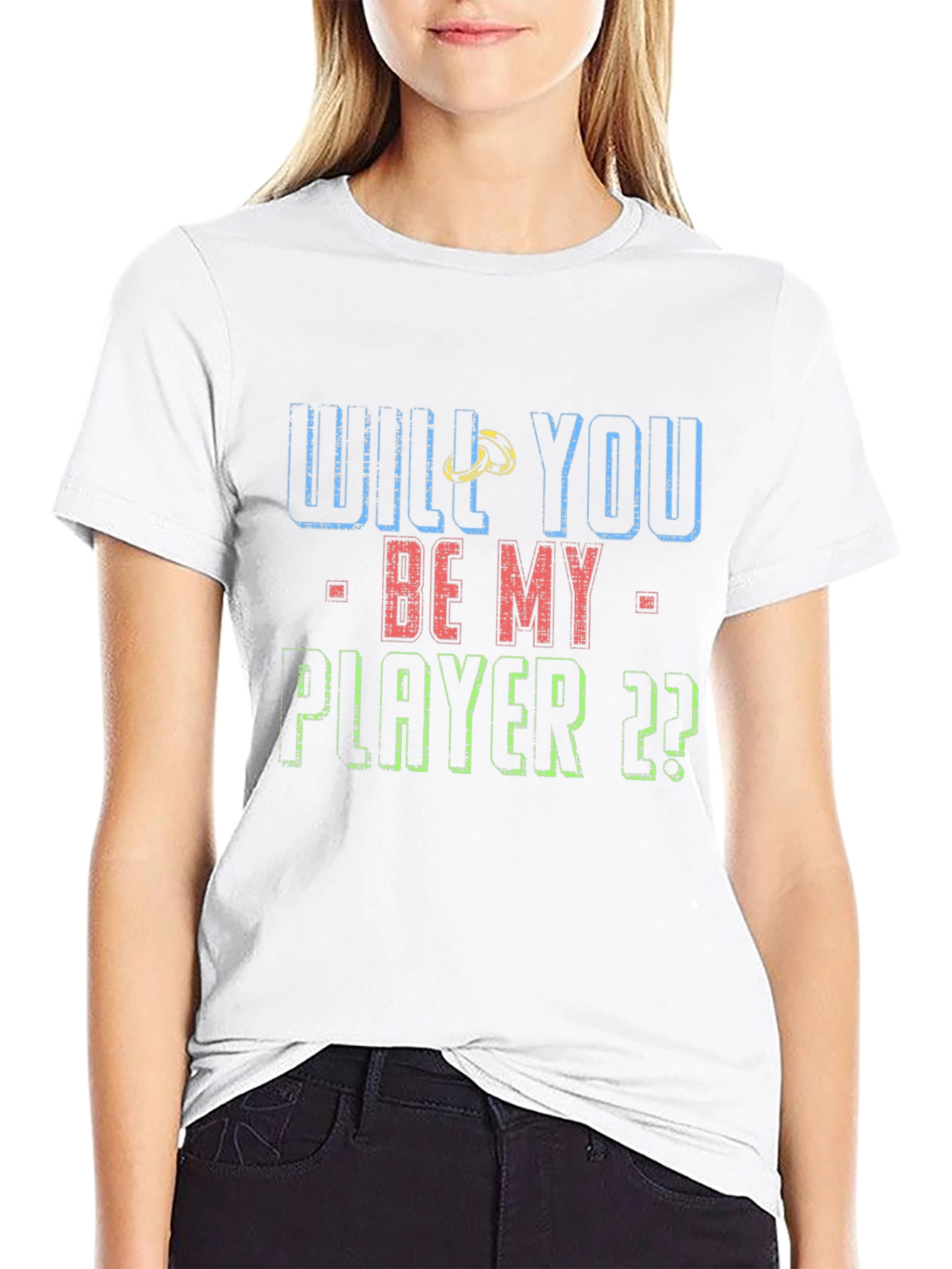 Will You Be My Player T-Shirt: Graphic Tee