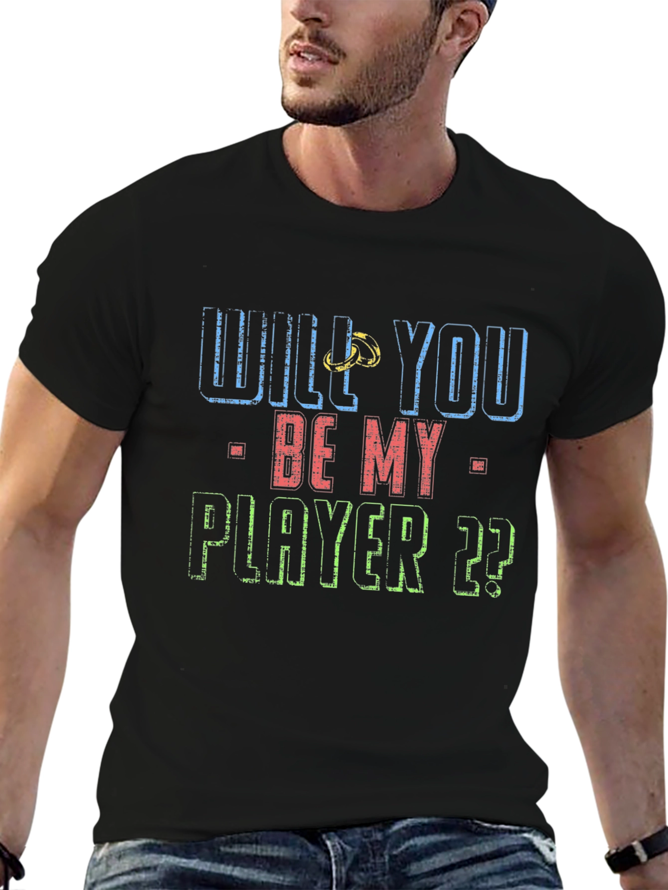 Will You Be My Player T-Shirt: Graphic Tee