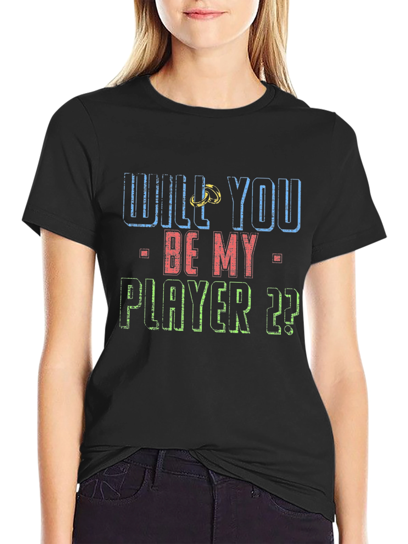 Will You Be My Player T-Shirt: Graphic Tee