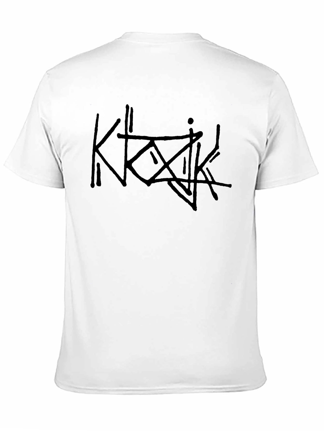 Edgy Black Graphic Tee - Unisex Casual Wear