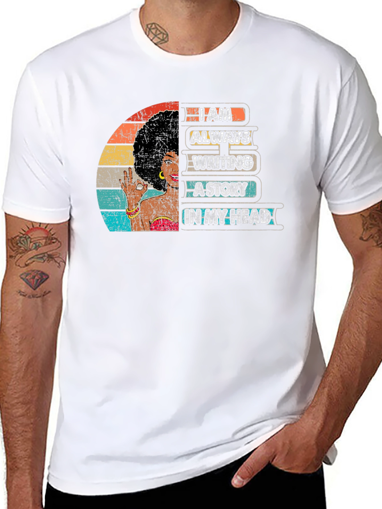I Am Always Writing Graphic Tee