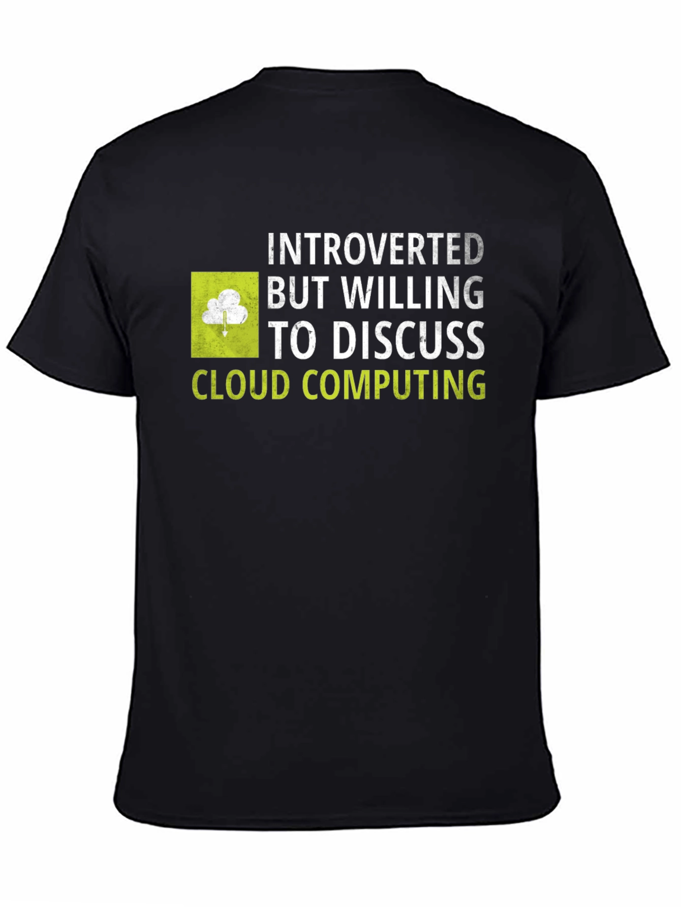 Introverted Cloud Computing T-Shirt