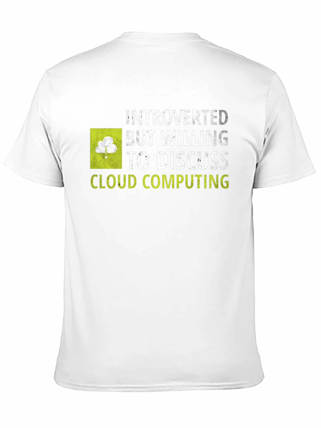 Introverted Cloud Computing T-Shirt