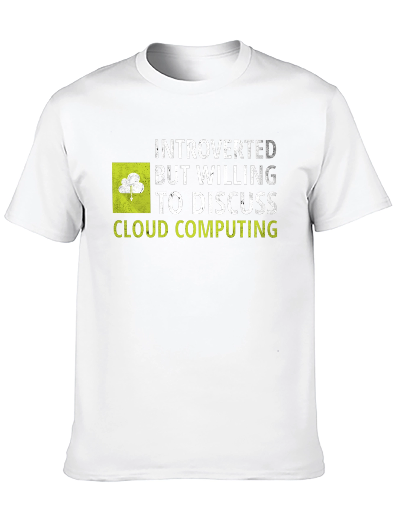 Introverted Cloud Computing T-Shirt