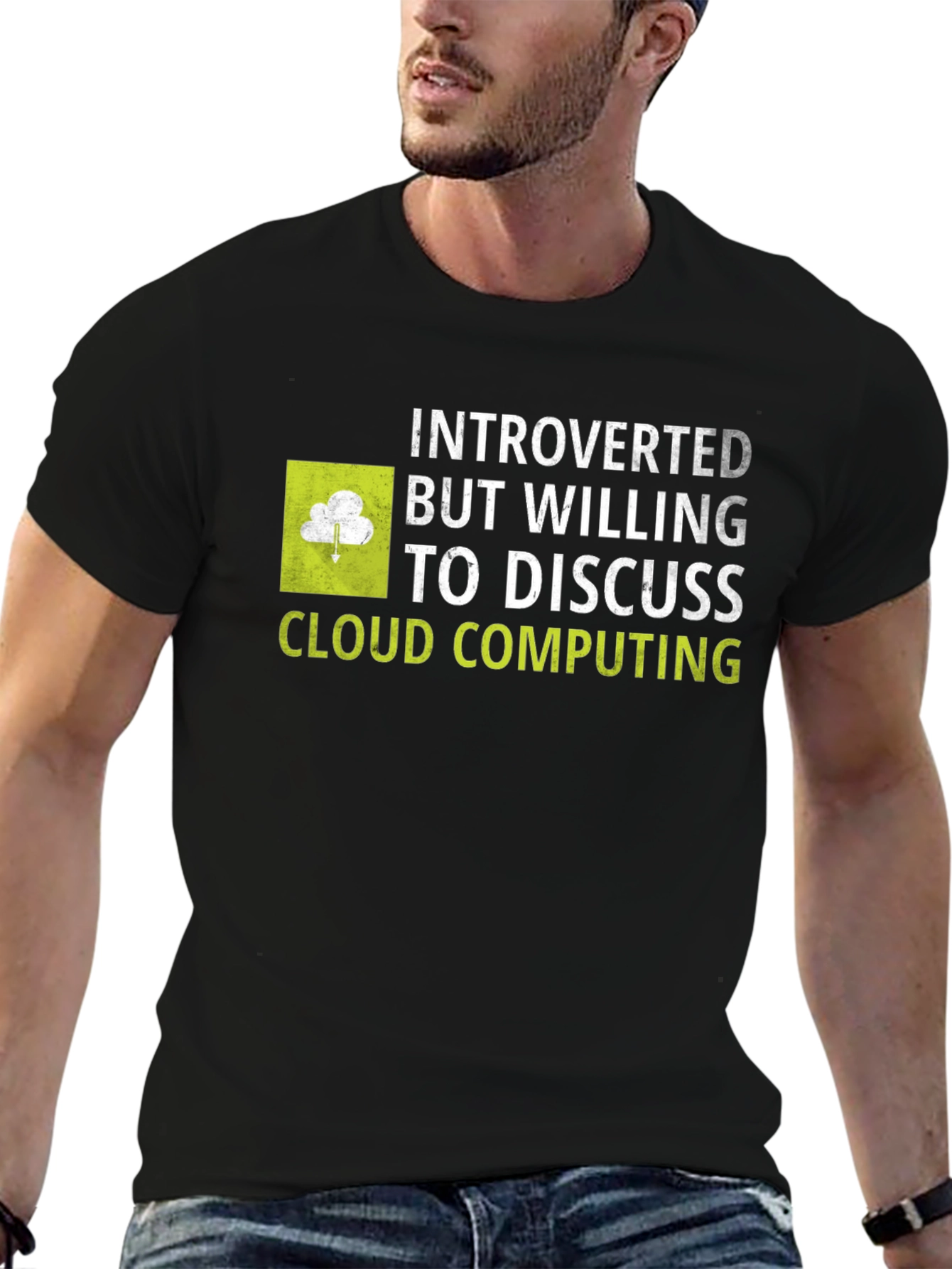 Introverted Cloud Computing T-Shirt