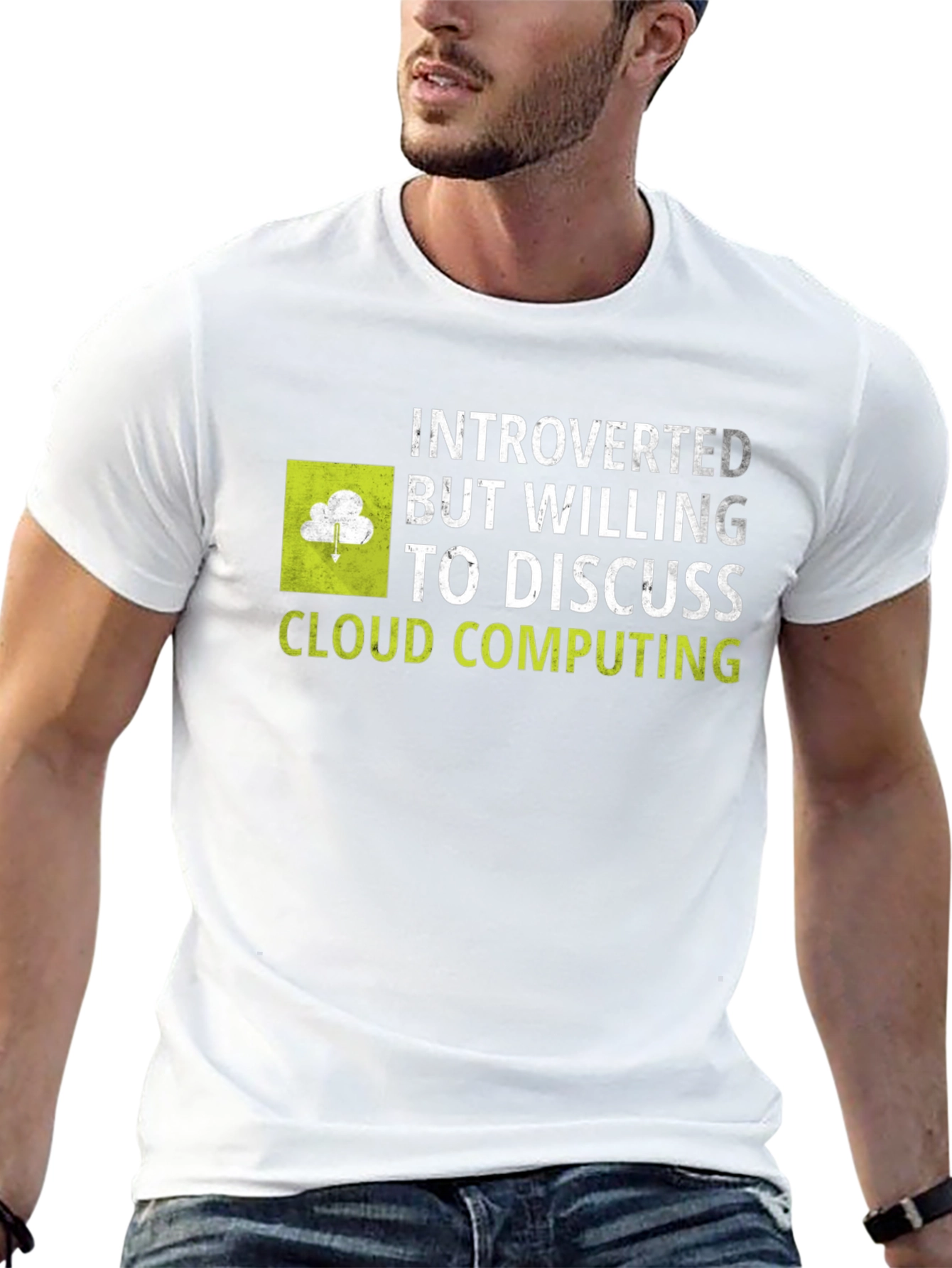 Introverted Cloud Computing T-Shirt