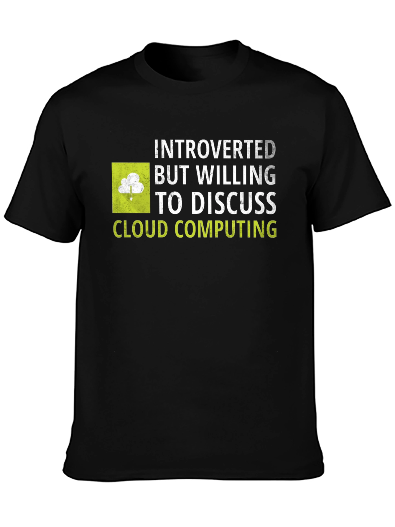 Introverted Cloud Computing T-Shirt