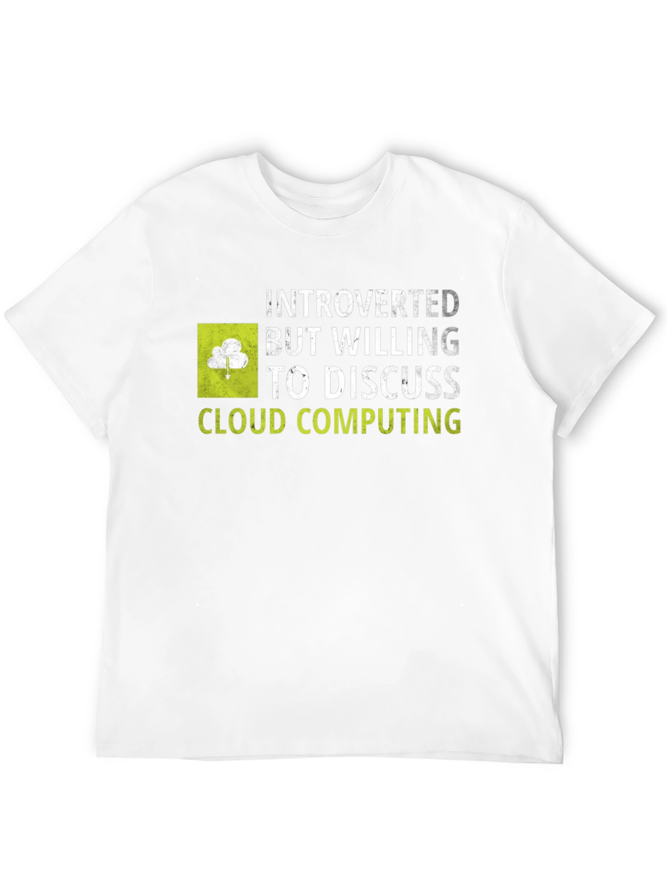 Introverted Cloud Computing T-Shirt