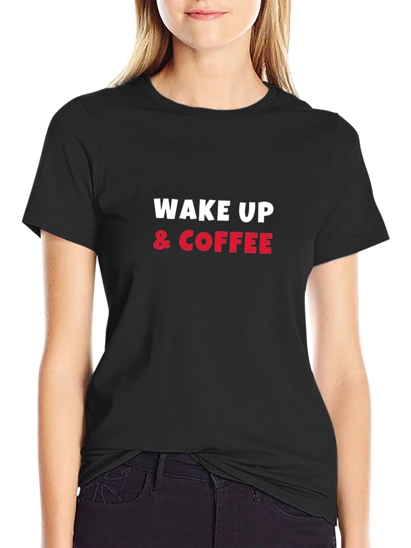 Wake Up & Coffee T-Shirt - Mens Graphic Tee