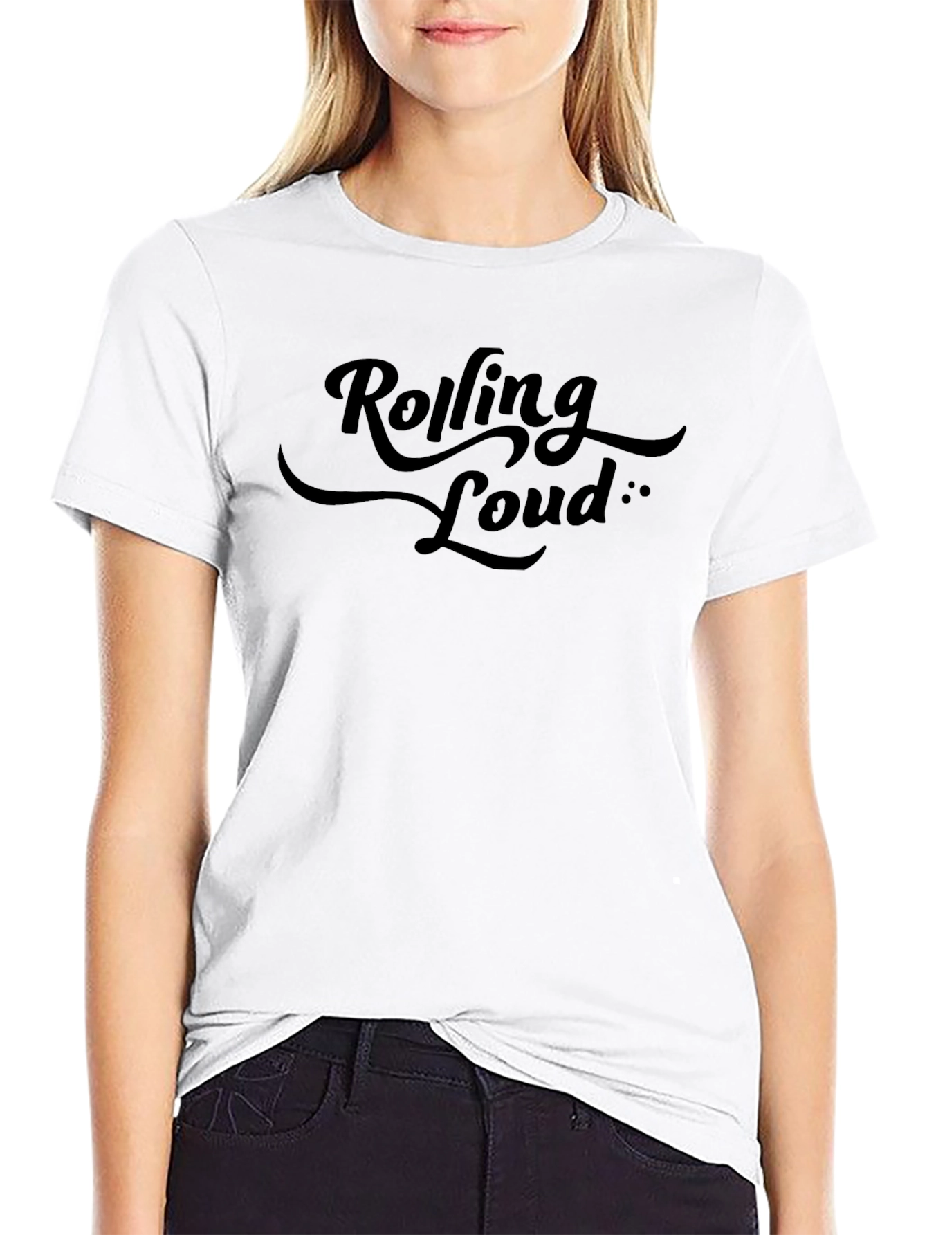 Rolling Loud Black Graphic Tee