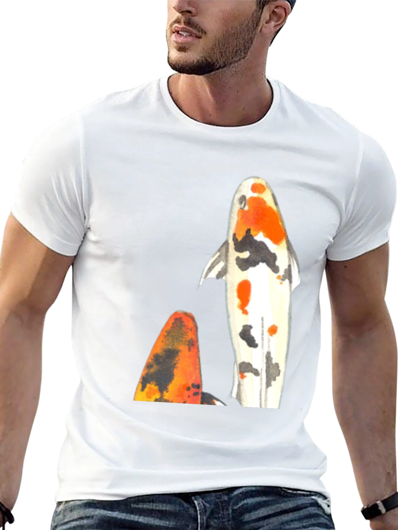 Koi Fish Graphic Tee