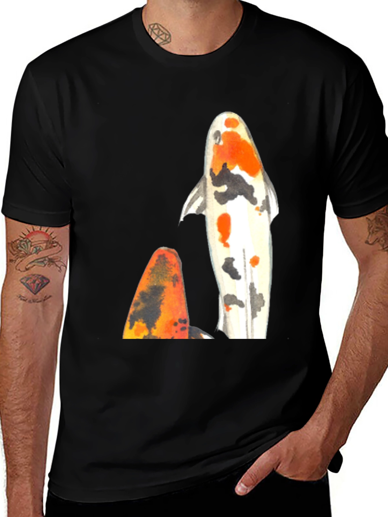 Koi Fish Graphic Tee