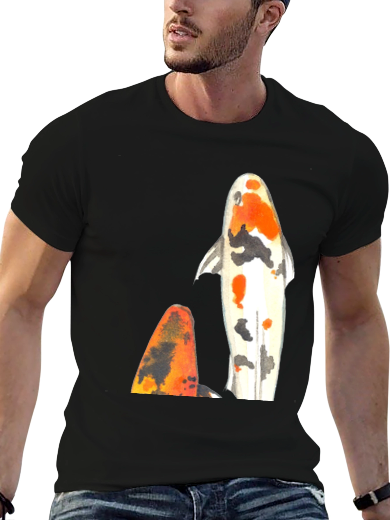 Koi Fish Graphic Tee