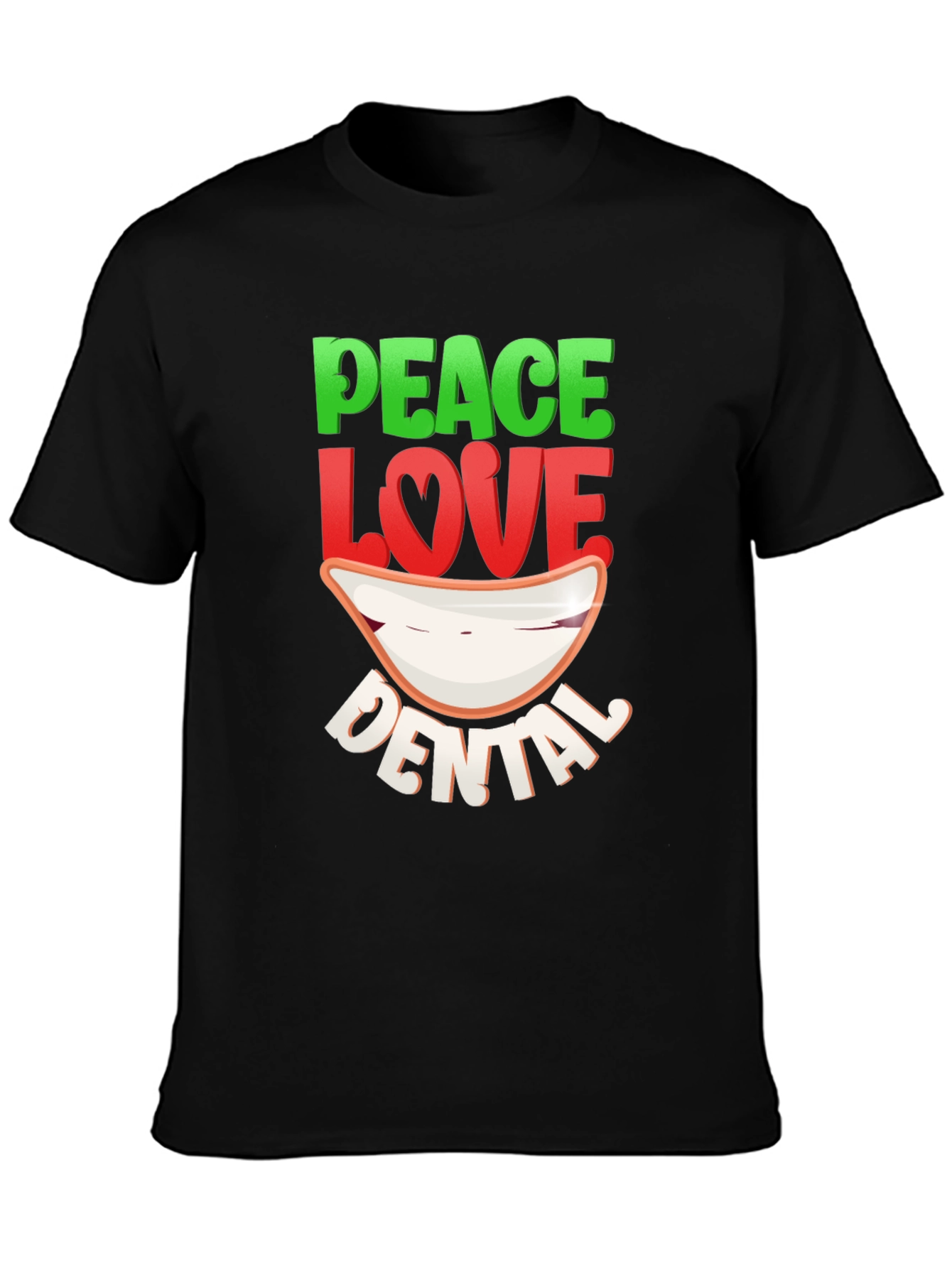 Peace Love Dental T-Shirt - Dentist Gift
