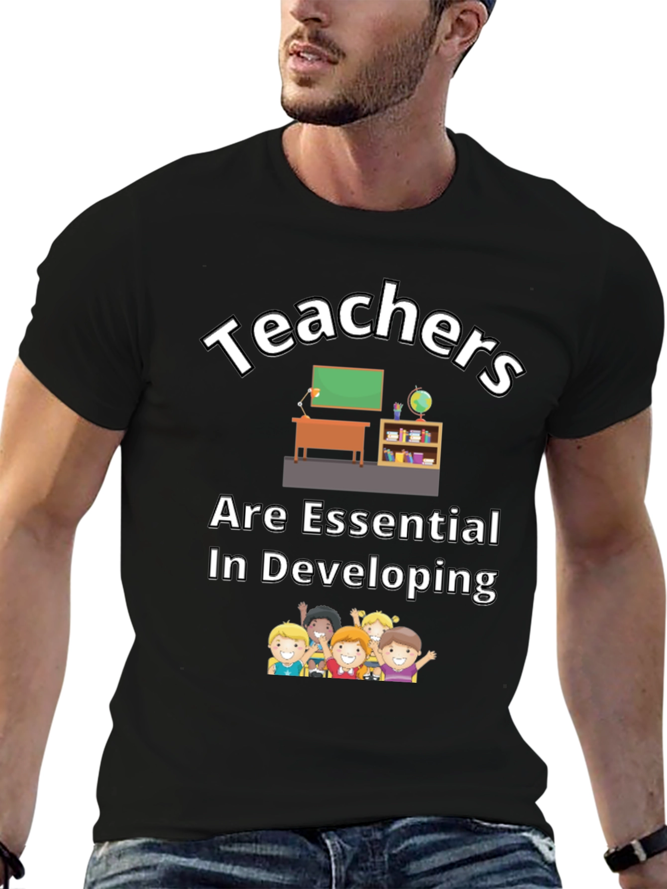 Teachers are Essential Graphic T-Shirt