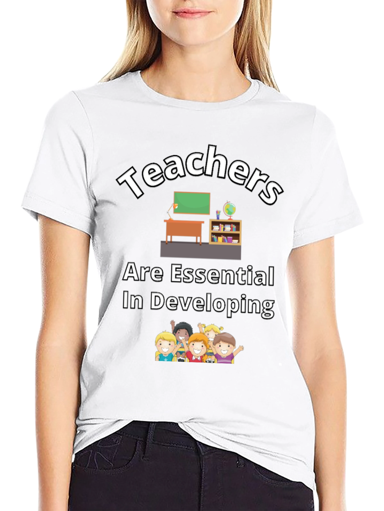 Teachers are Essential Graphic T-Shirt