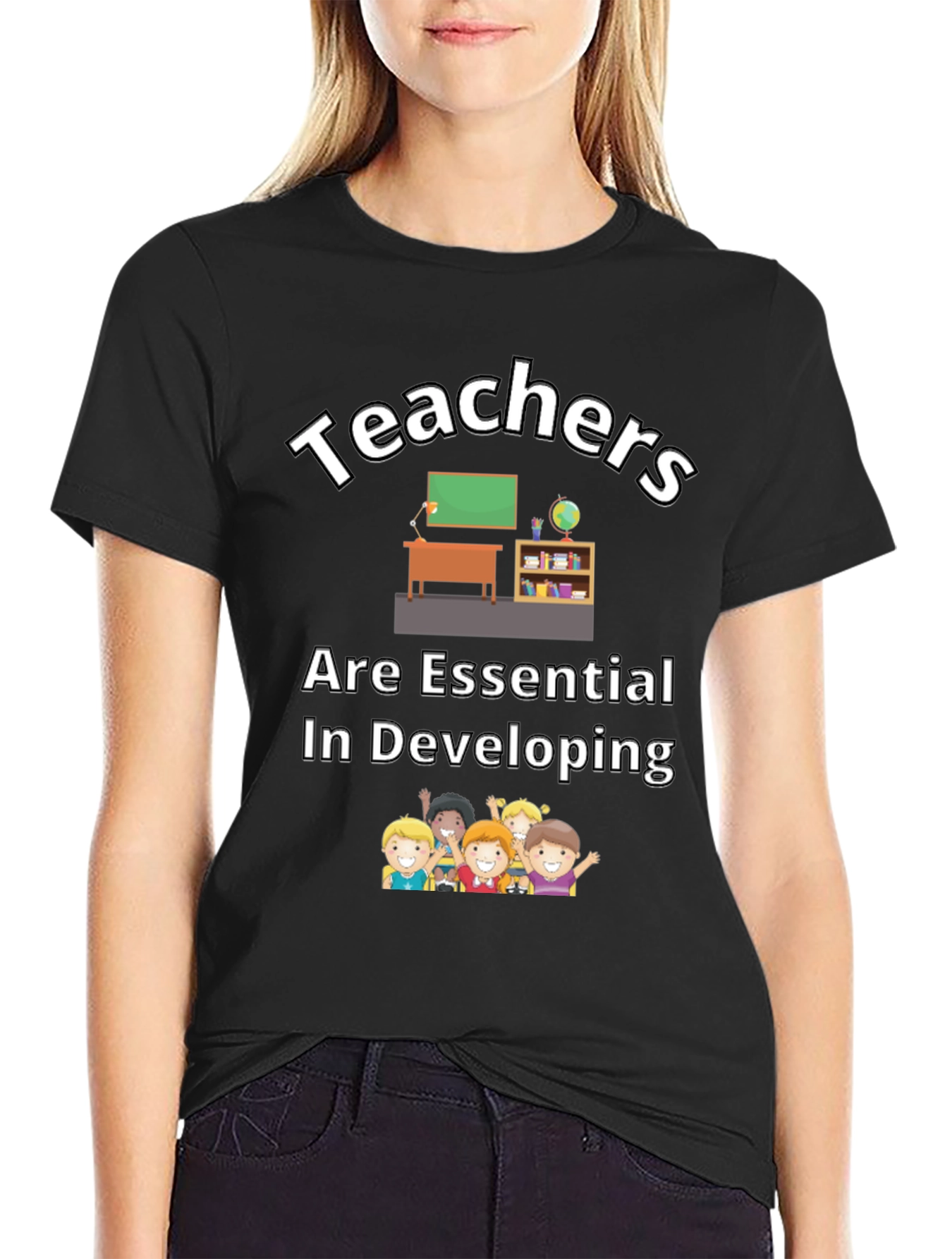 Teachers are Essential Graphic T-Shirt