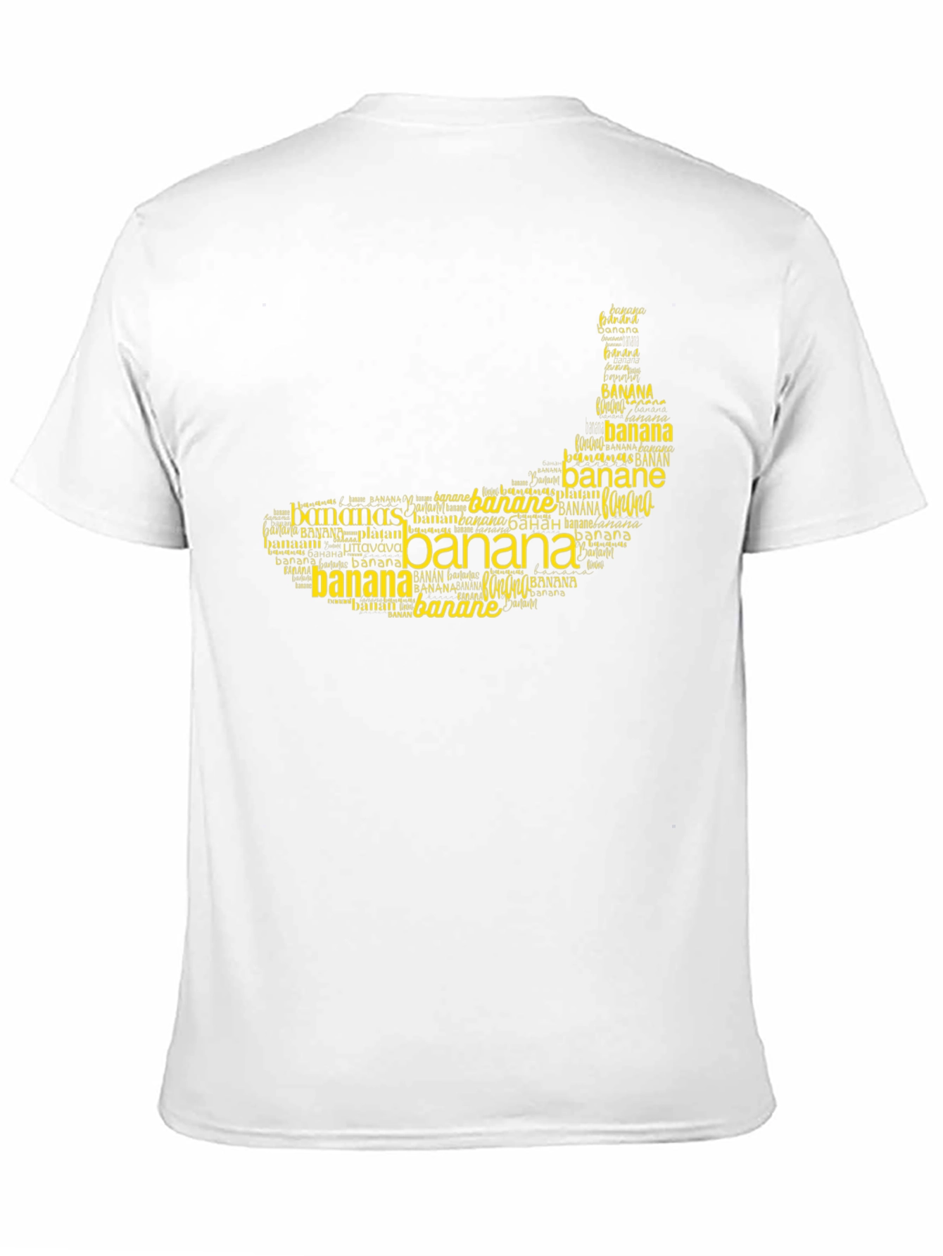 Banana Word Art T-Shirt
