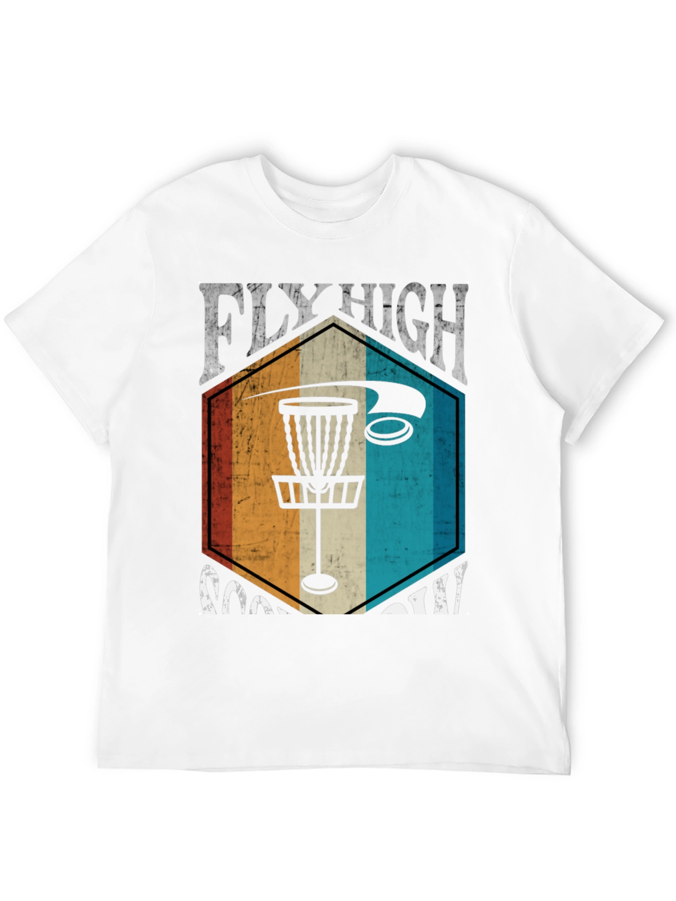 Fly High Disc Golf Graphic Tee