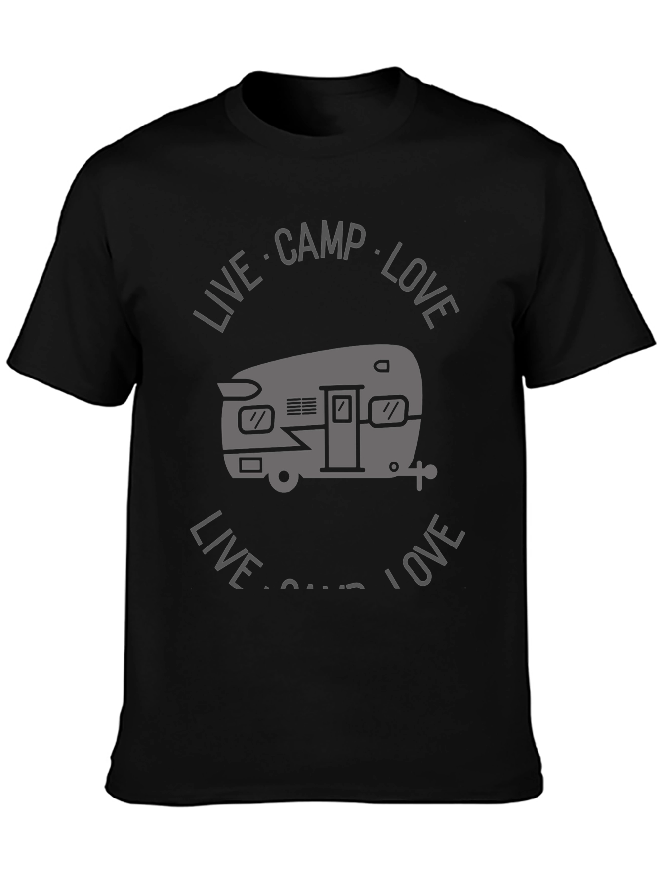 Live Camp Love Graphic Tee - Adventure Shirt