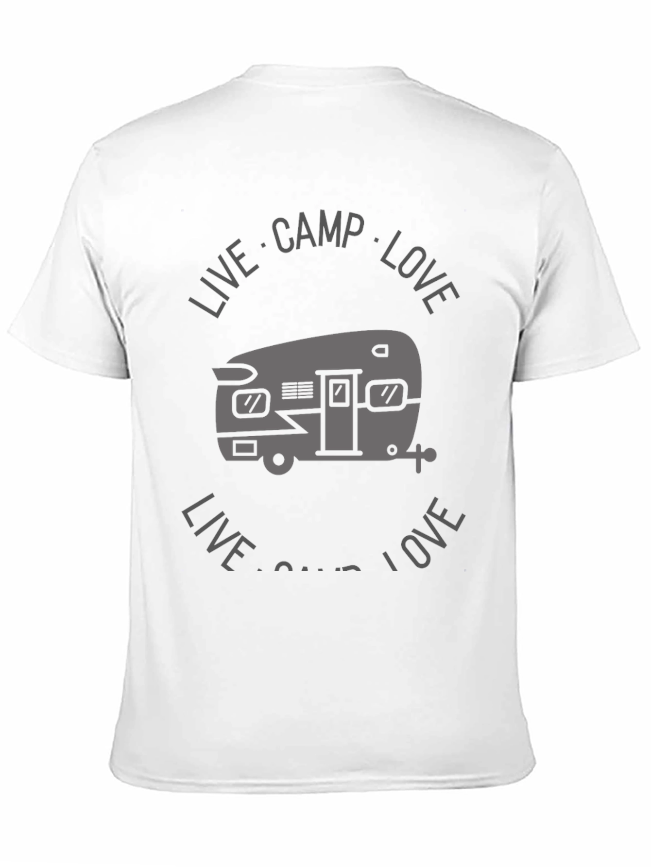 Live Camp Love Graphic Tee - Adventure Shirt