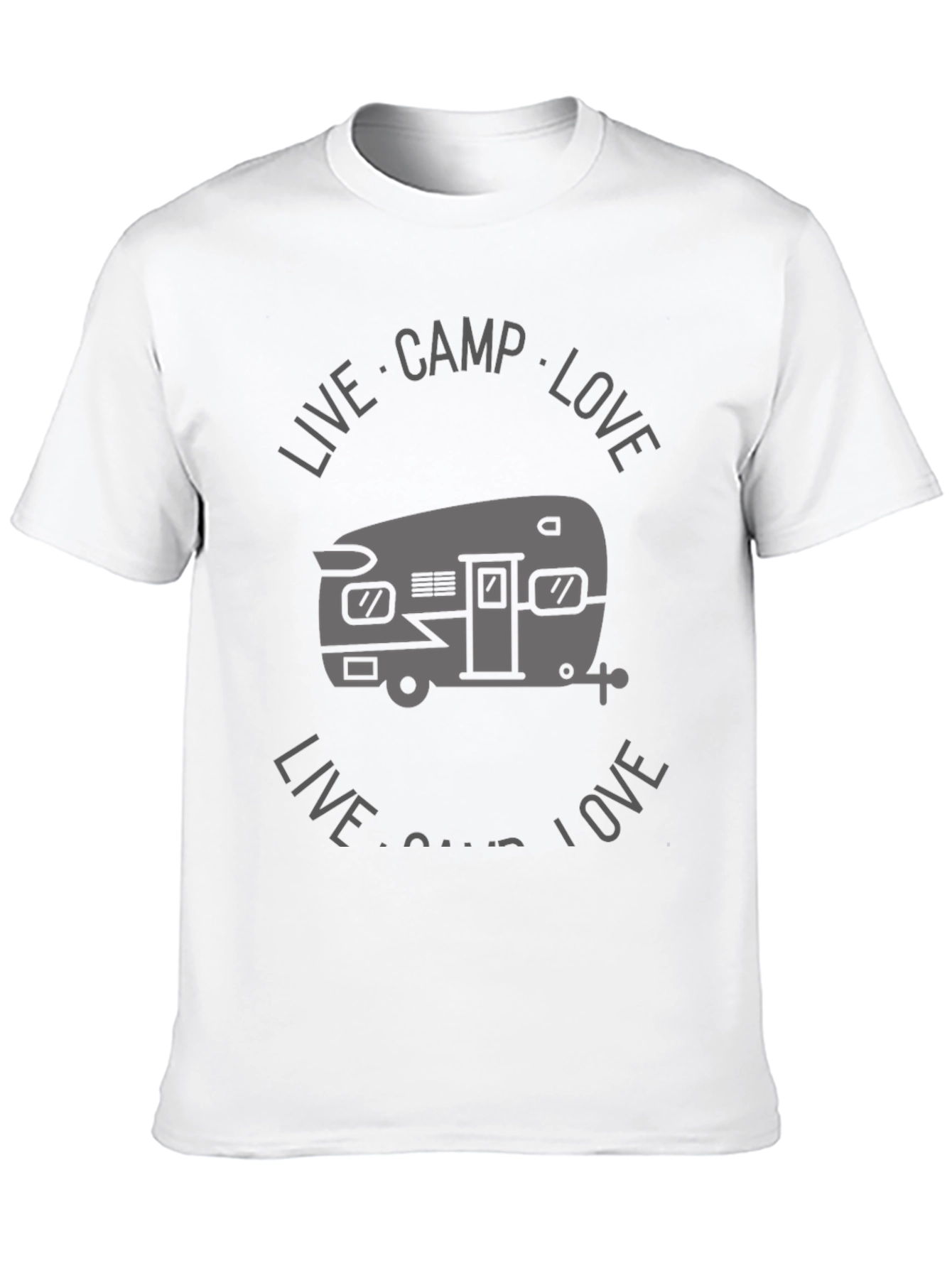 Live Camp Love Graphic Tee - Adventure Shirt
