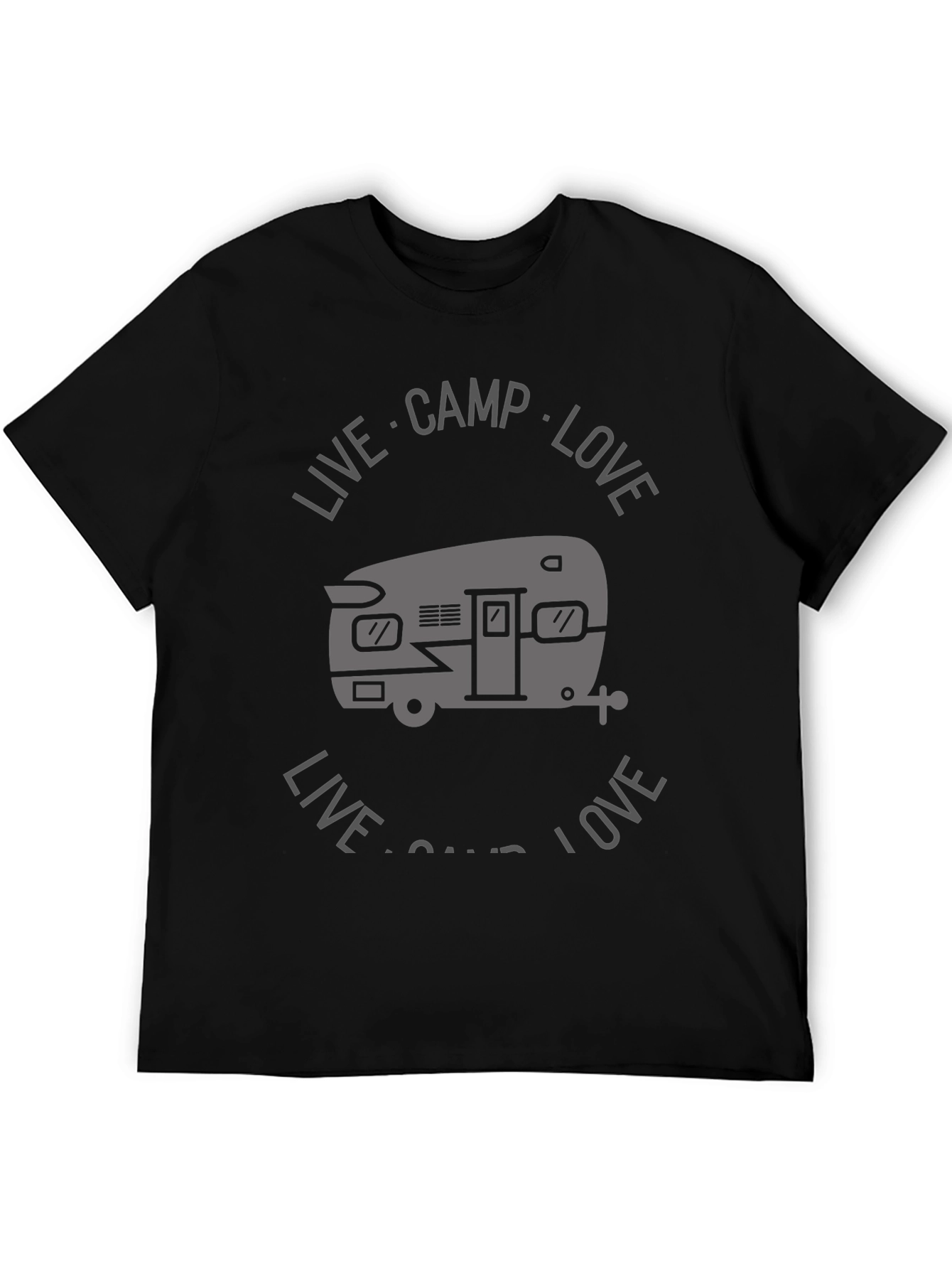 Live Camp Love Graphic Tee - Adventure Shirt